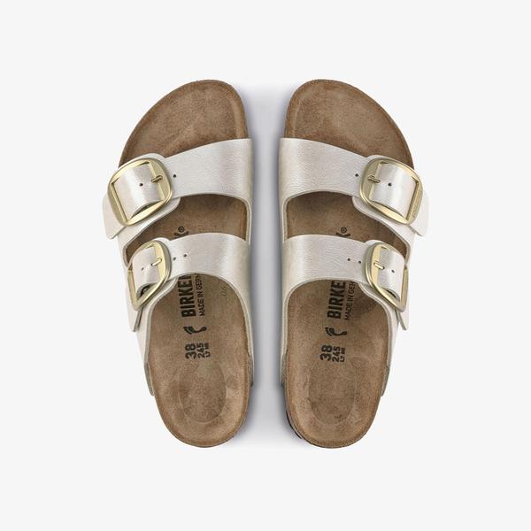 Birkenstock Arizona Big Buckle Bf Graceful Kadın Beyaz Terlik_2