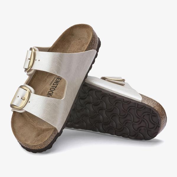 Birkenstock Arizona Big Buckle Bf Graceful Kadın Beyaz Terlik_4