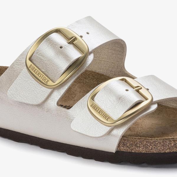 Birkenstock Arizona Big Buckle Bf Graceful Kadın Beyaz Terlik_5
