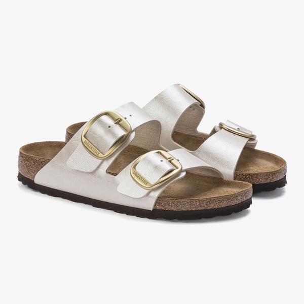 Birkenstock Arizona Big Buckle Bf Graceful Kadın Beyaz Terlik_3