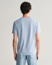 GANT Erkek Mavi Regular Fit Bisiklet Yaka T-Shirt