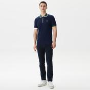 Lacoste Erkek Regular Fit Renk bloklu Lacivert Polo