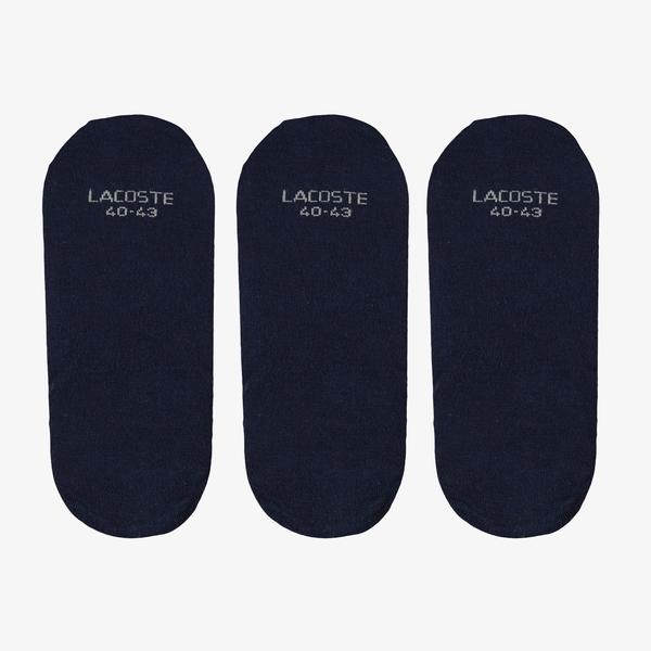 Lacoste Classic Unisex 3'lü Lacivert Çorap_1