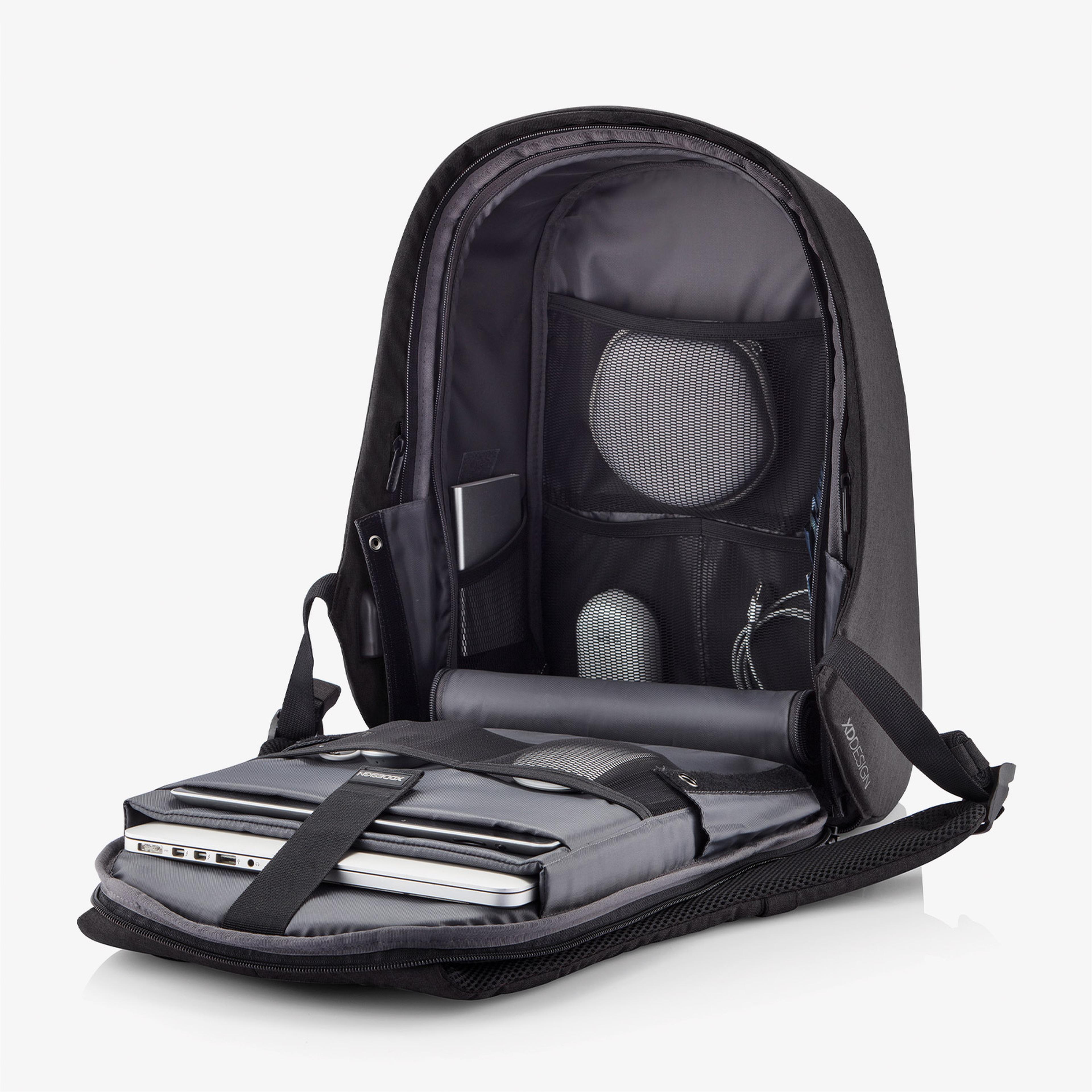 XD Design Bobby Hero XL Anti-Theft Unisex Siyah Sırt Çantası