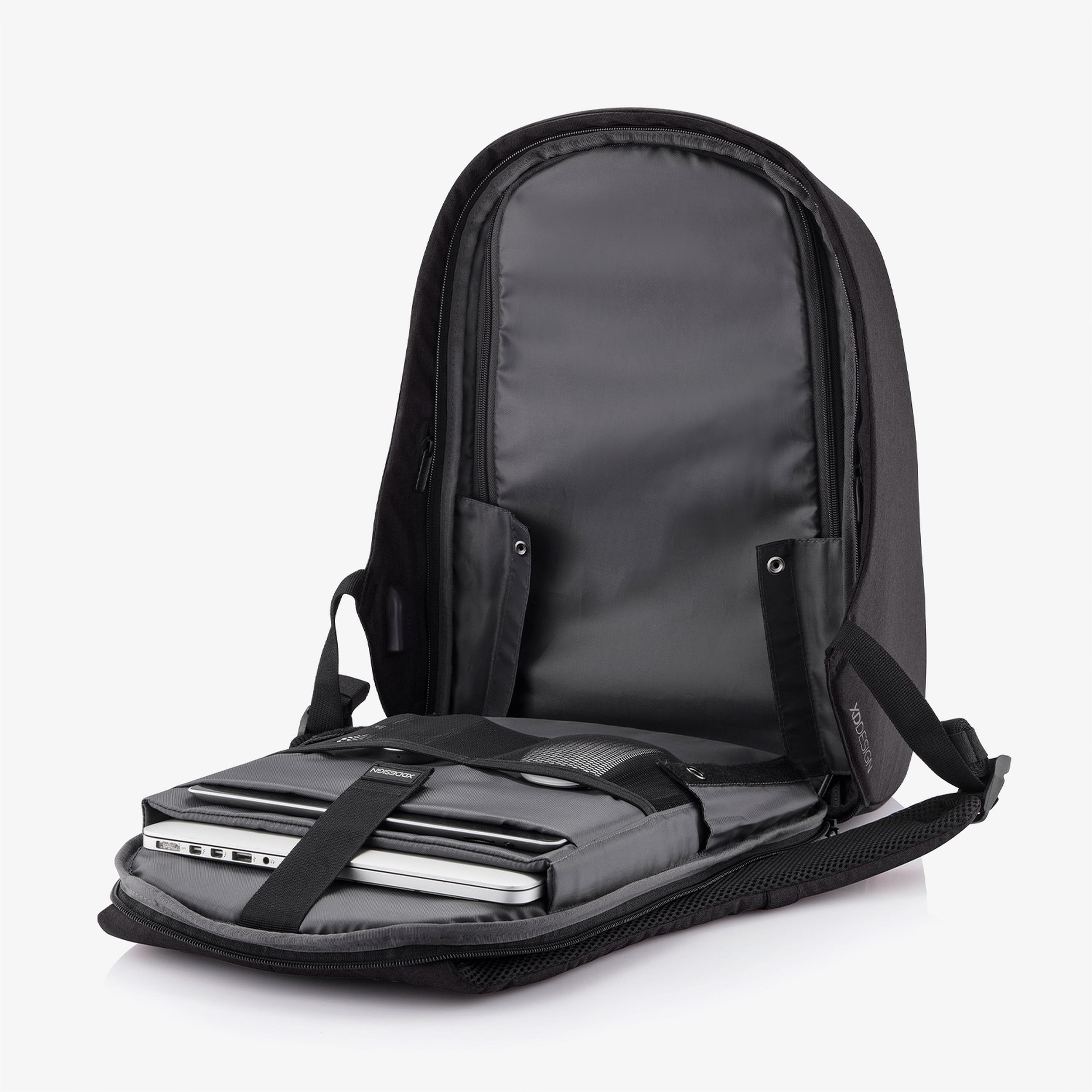 XD Design Bobby Hero XL Anti-Theft Unisex Siyah Sırt Çantası