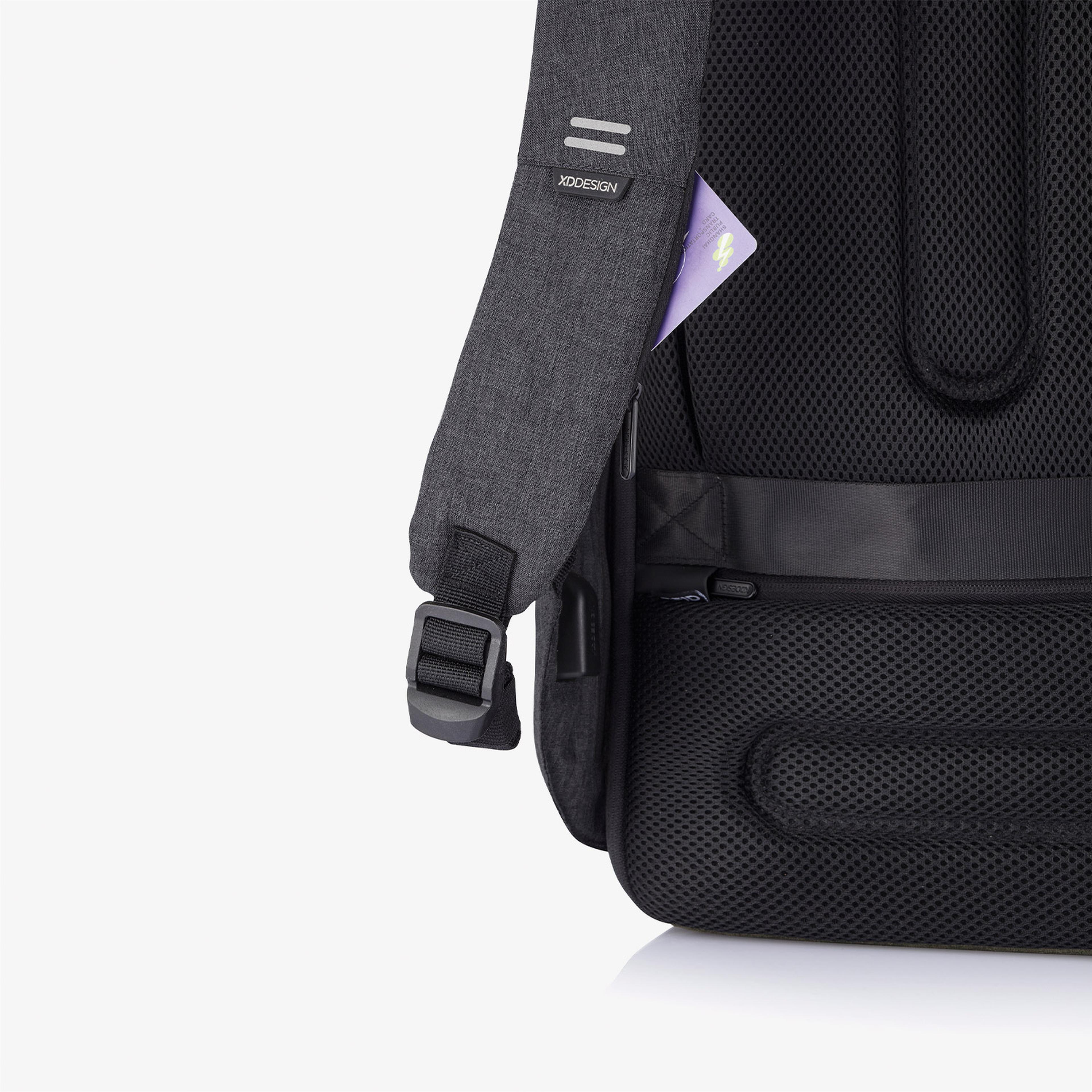 XD Design Bobby Hero XL Anti-Theft Unisex Siyah Sırt Çantası
