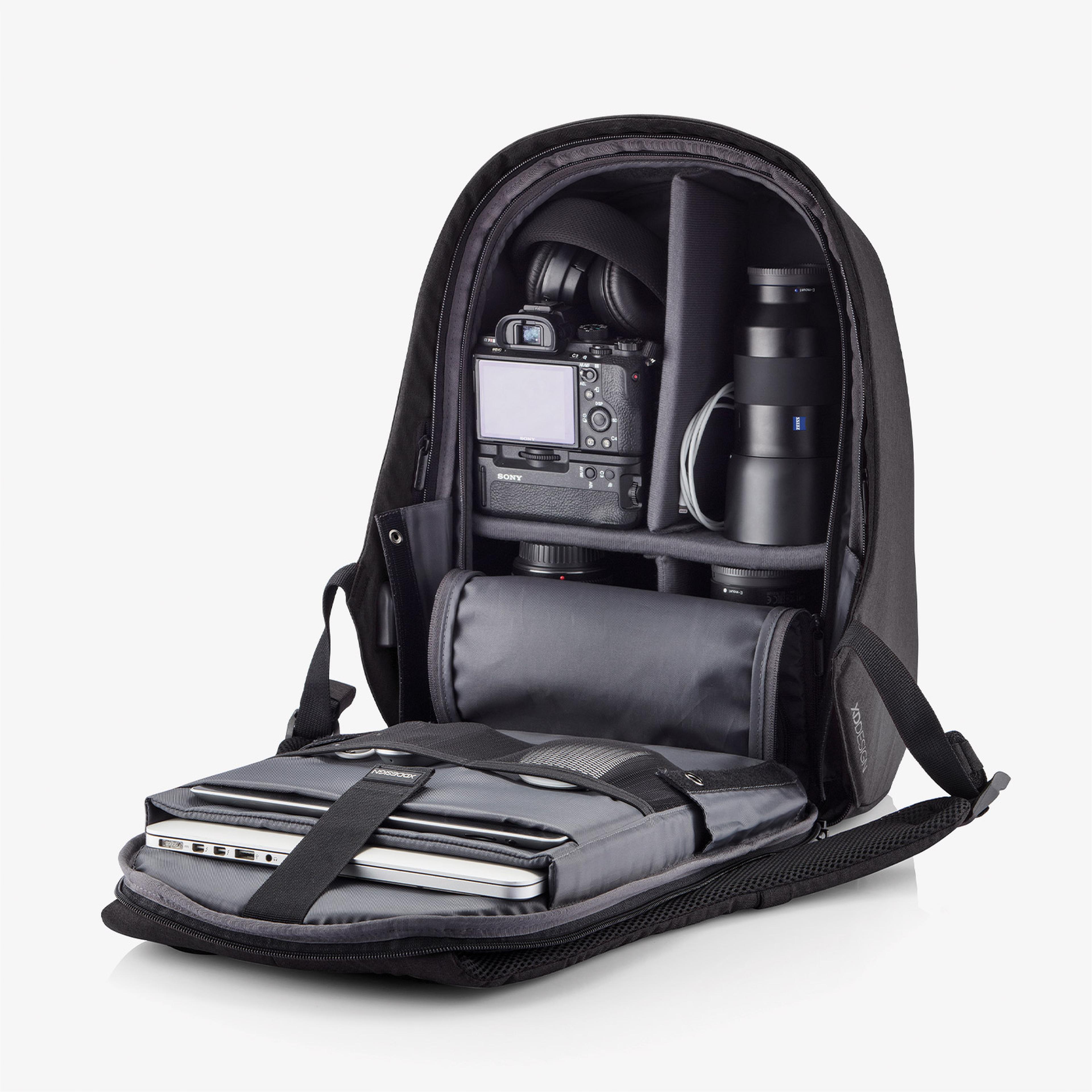 XD Design Bobby Hero XL Anti-Theft Unisex Siyah Sırt Çantası