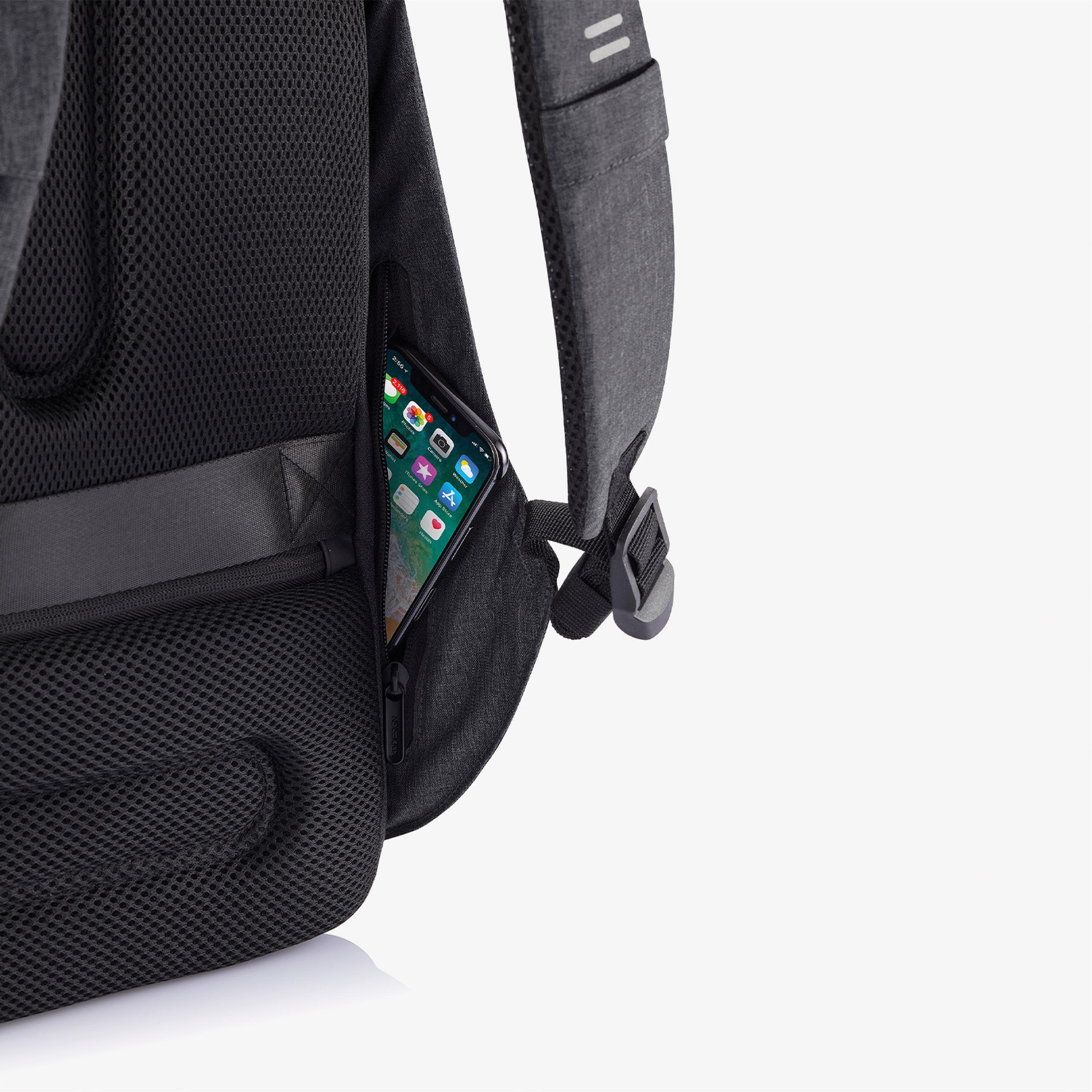 XD Design Bobby Hero XL Anti-Theft Unisex Siyah Sırt Çantası