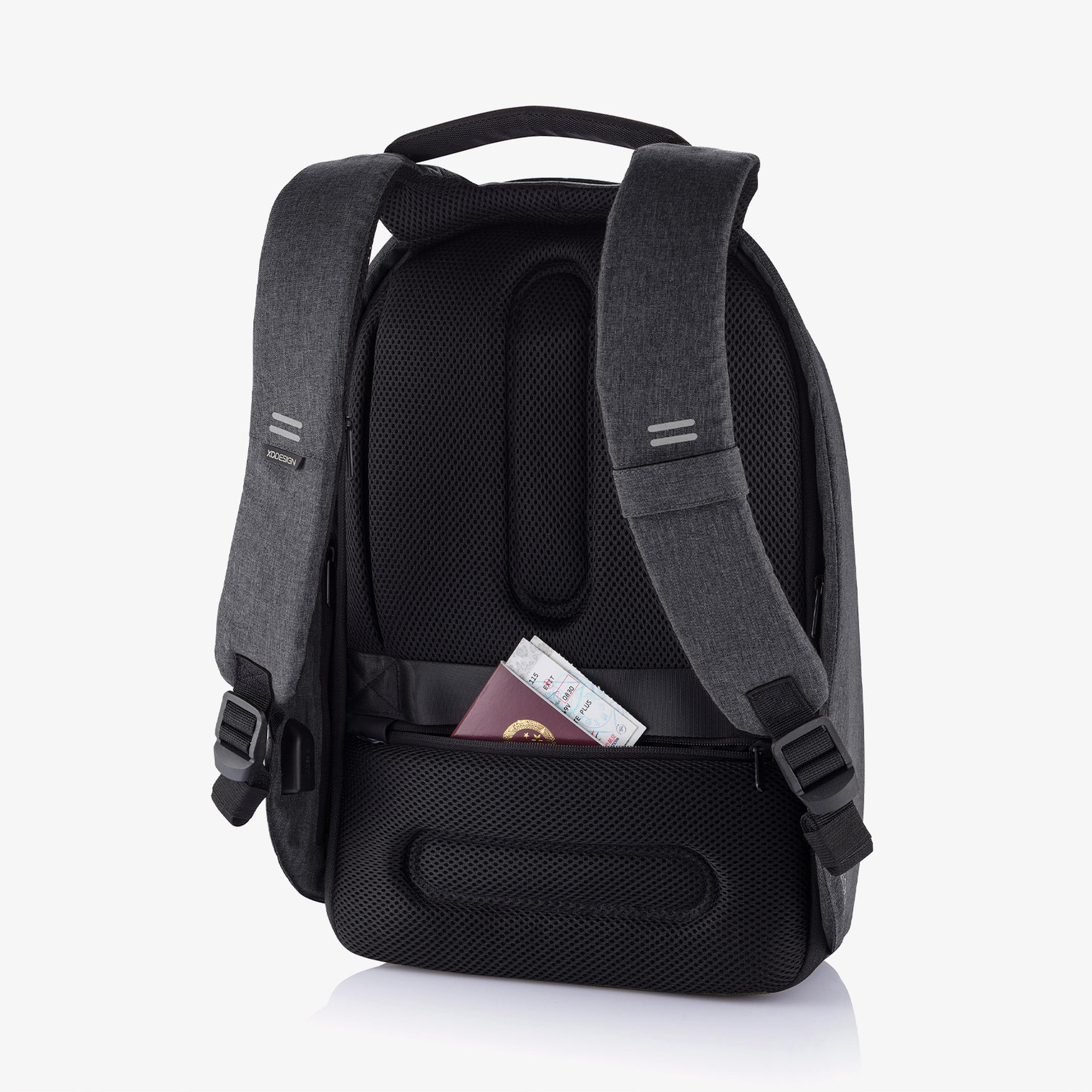 XD Design Bobby Hero XL Anti-Theft Unisex Siyah Sırt Çantası