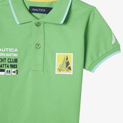 Nautica Erkek Çocuk Yeşil Regular Fit Polo Yaka T-Shirt