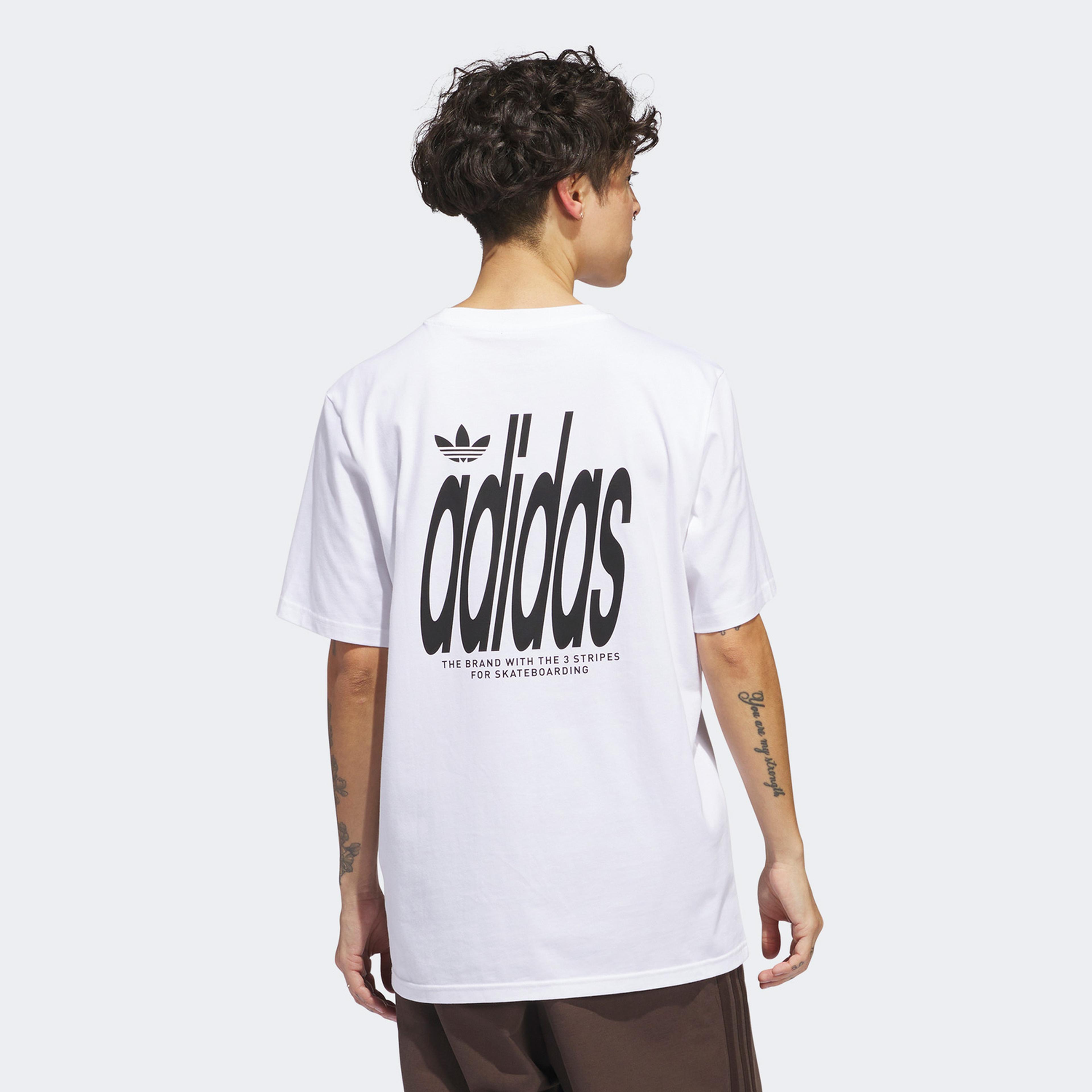 adidas Originals 4.0 Stlogo Ss T Erkek Beyaz T-Shirt