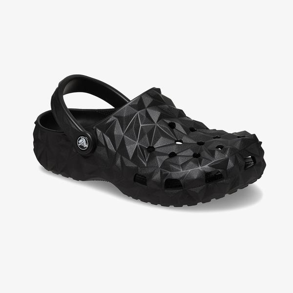 Crocs Classic Geometric Unisex Siyah Terlik_2