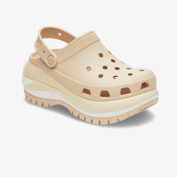 Crocs Classic Mega Crush Kadın Krem Terlik_2