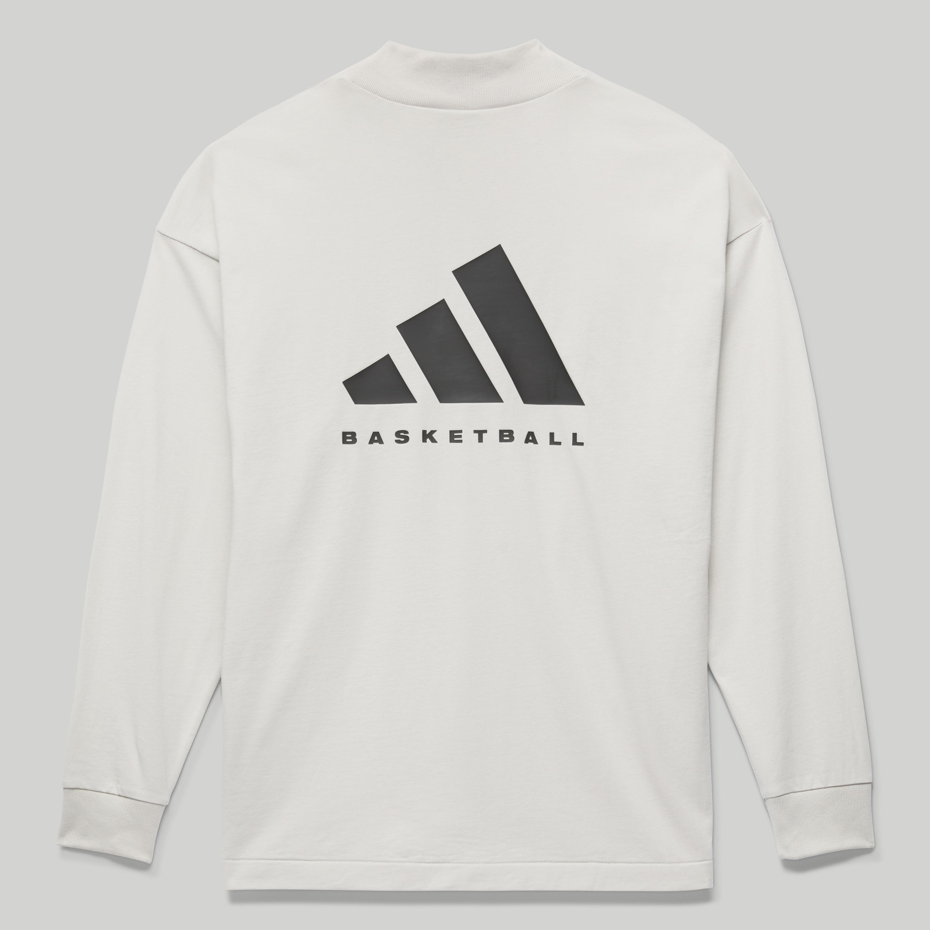 adidas One Bb L/S Erkek Krem Rengi T-Shirt