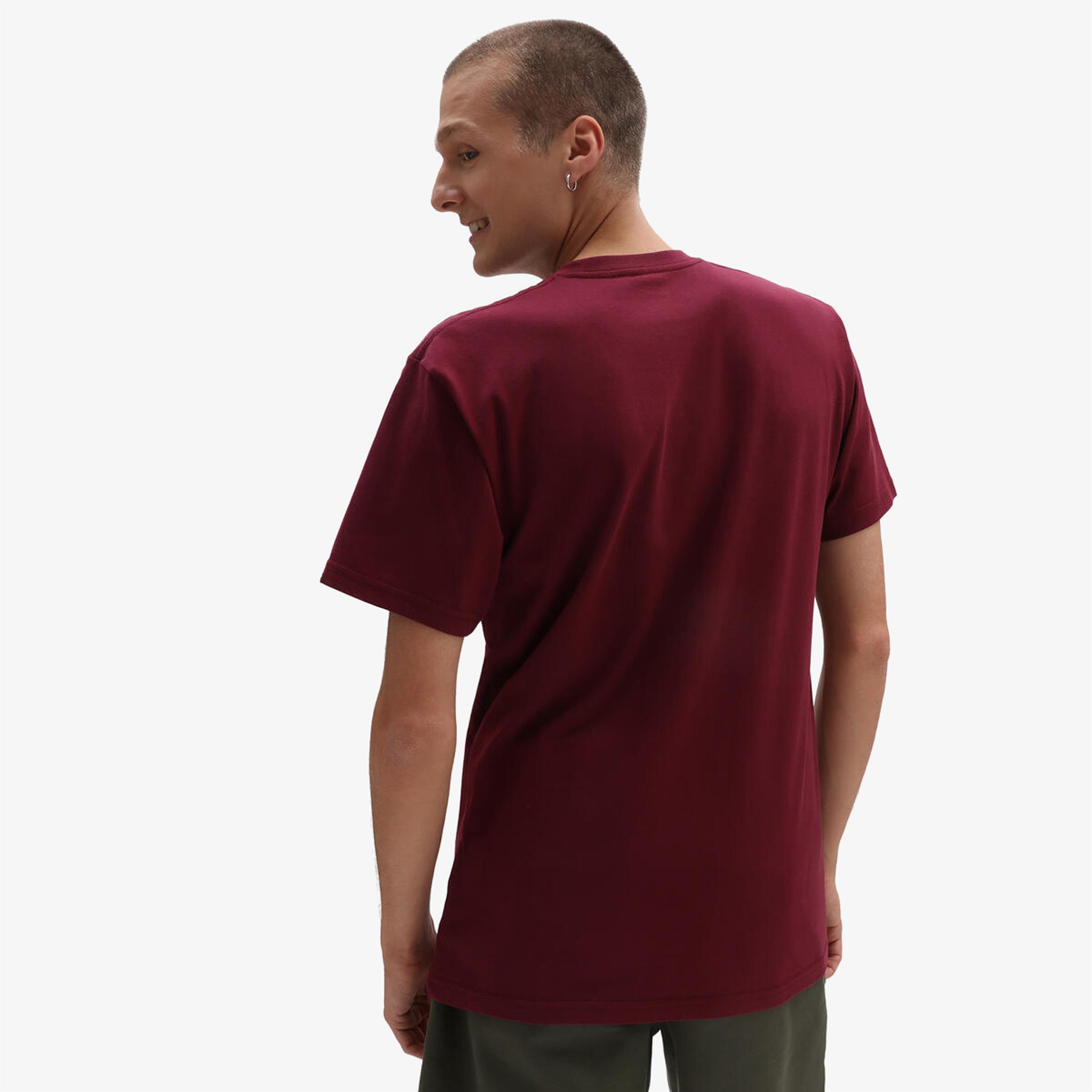 Vans Mn Left Chest Logo Erkek Kırmızı T-Shirt