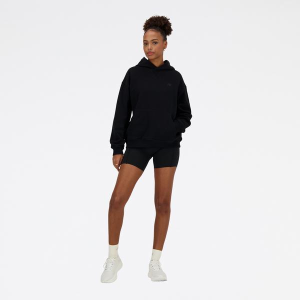 New Balance Athletics French Terry Kadın Siyah Hoodie_3