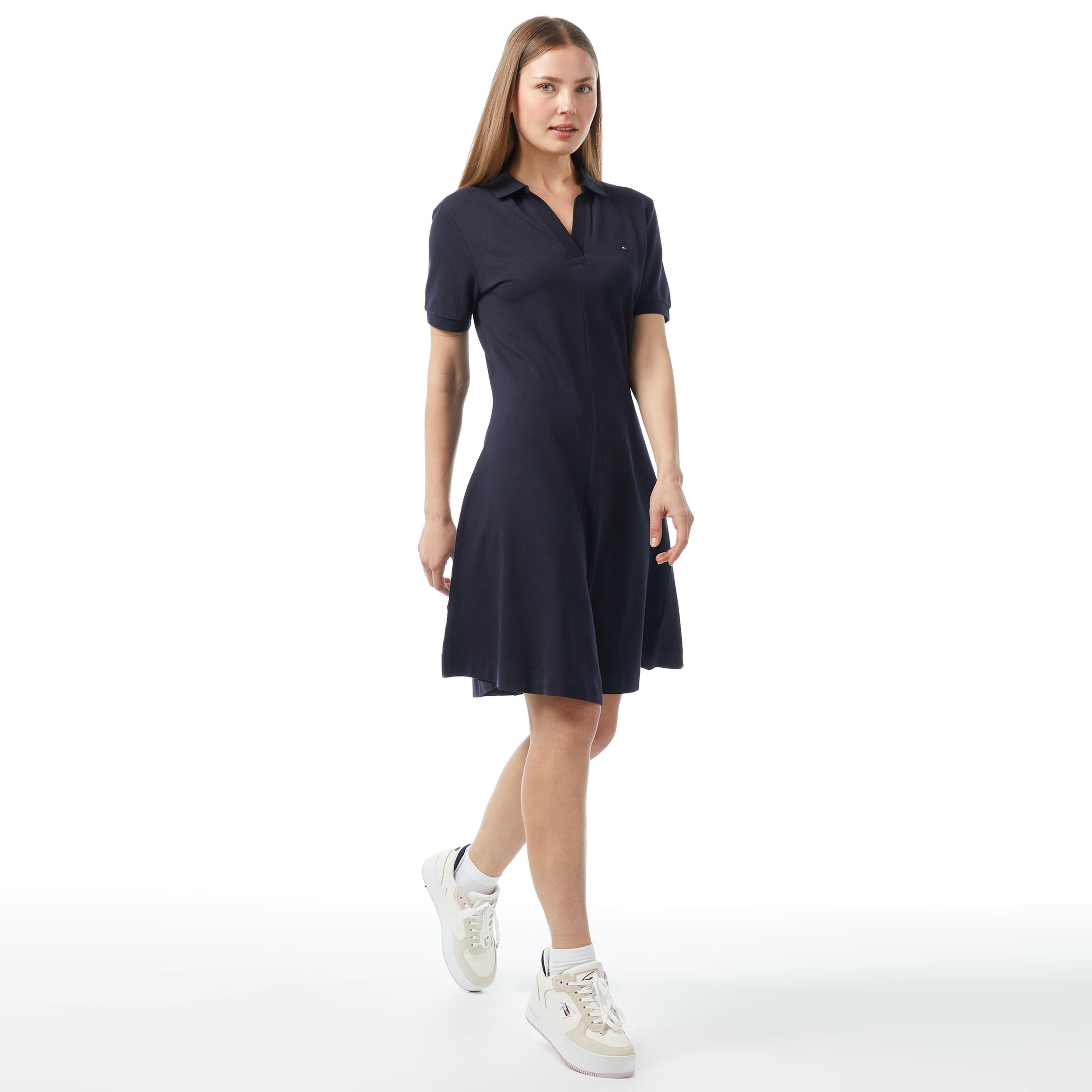 Tommy Hilfiger F&F Open Kadın Lacivert Elbise