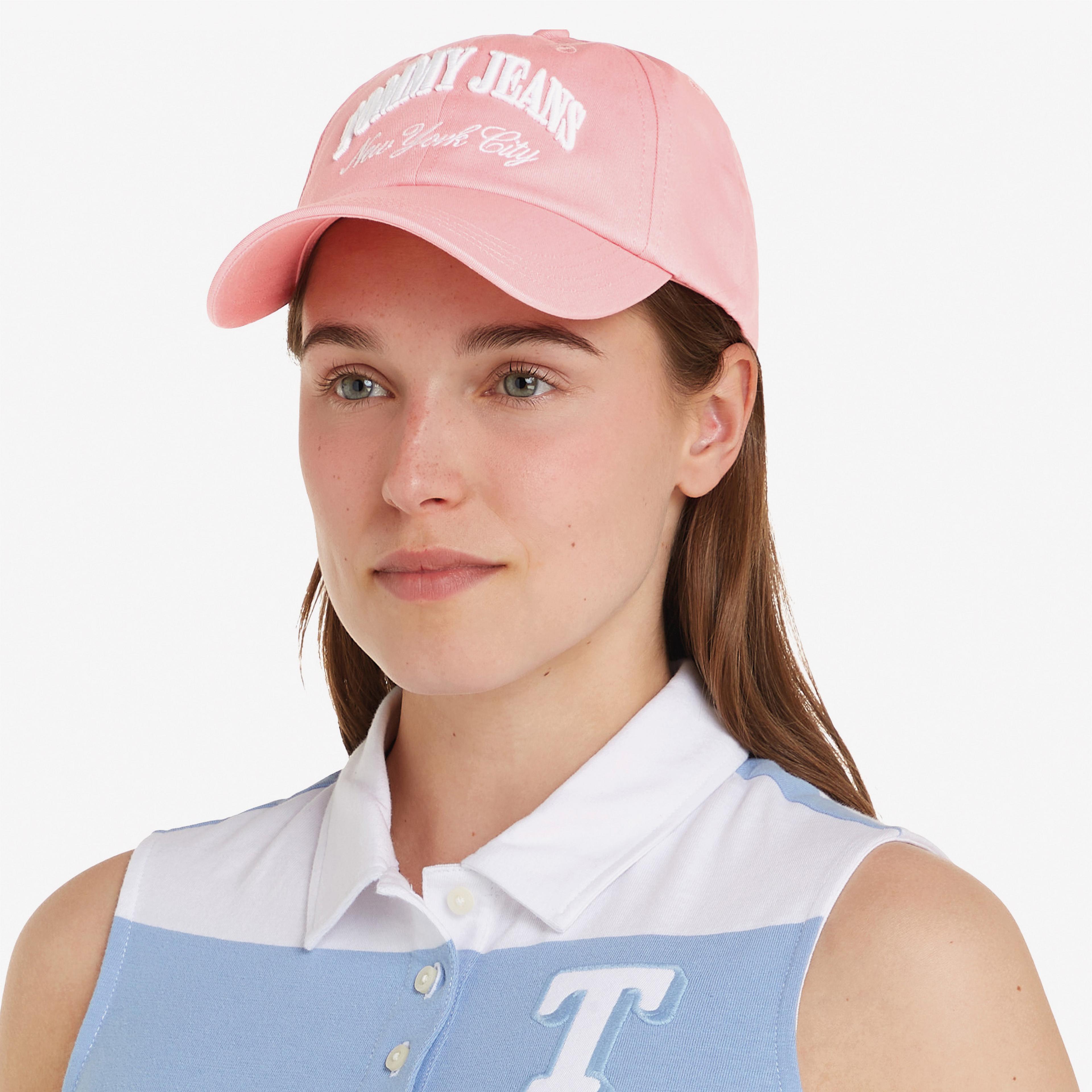 Tommy Jeans Hot Summer Kadın Pembe Şapka