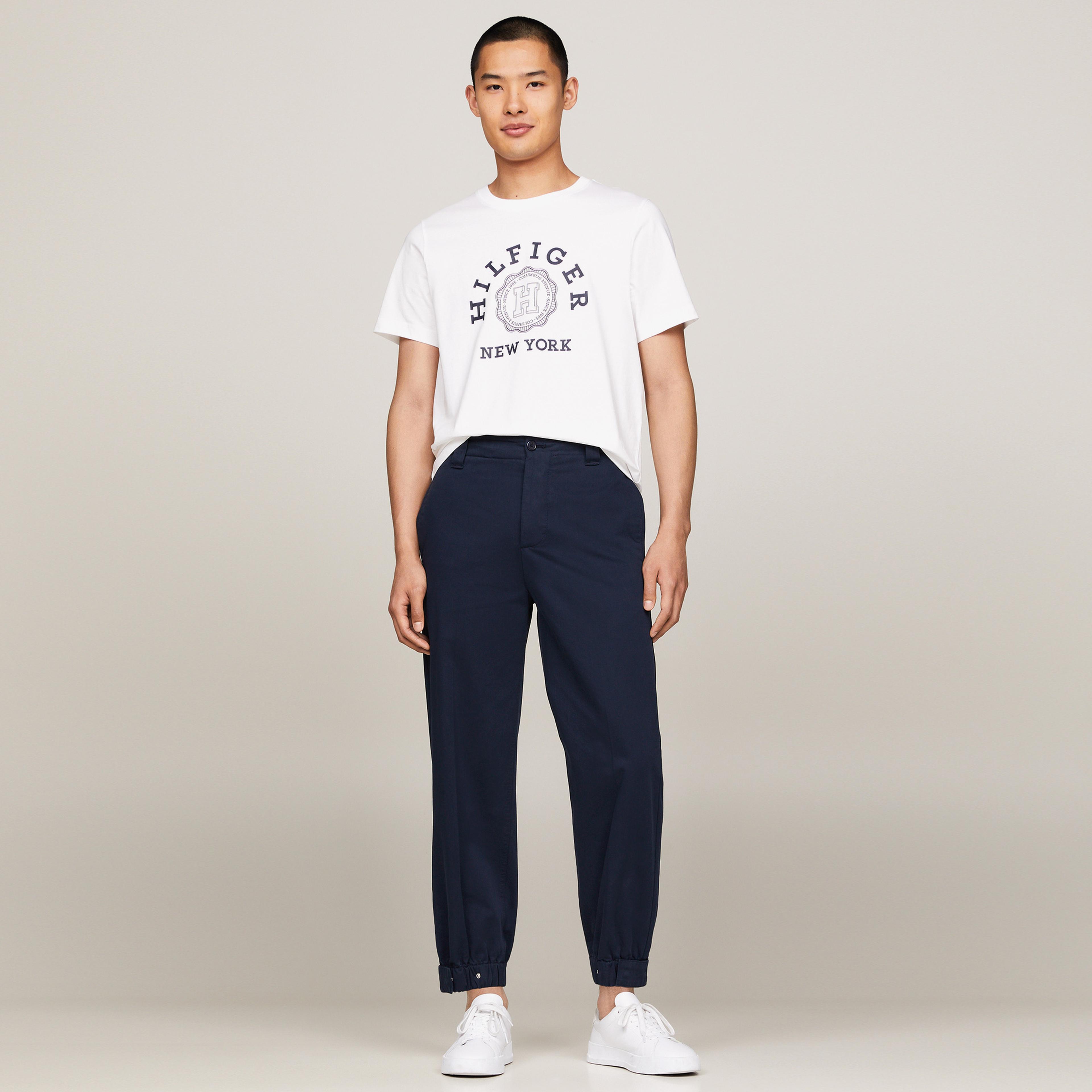 Tommy Hilfiger Coin Erkek Beyaz T-Shirt