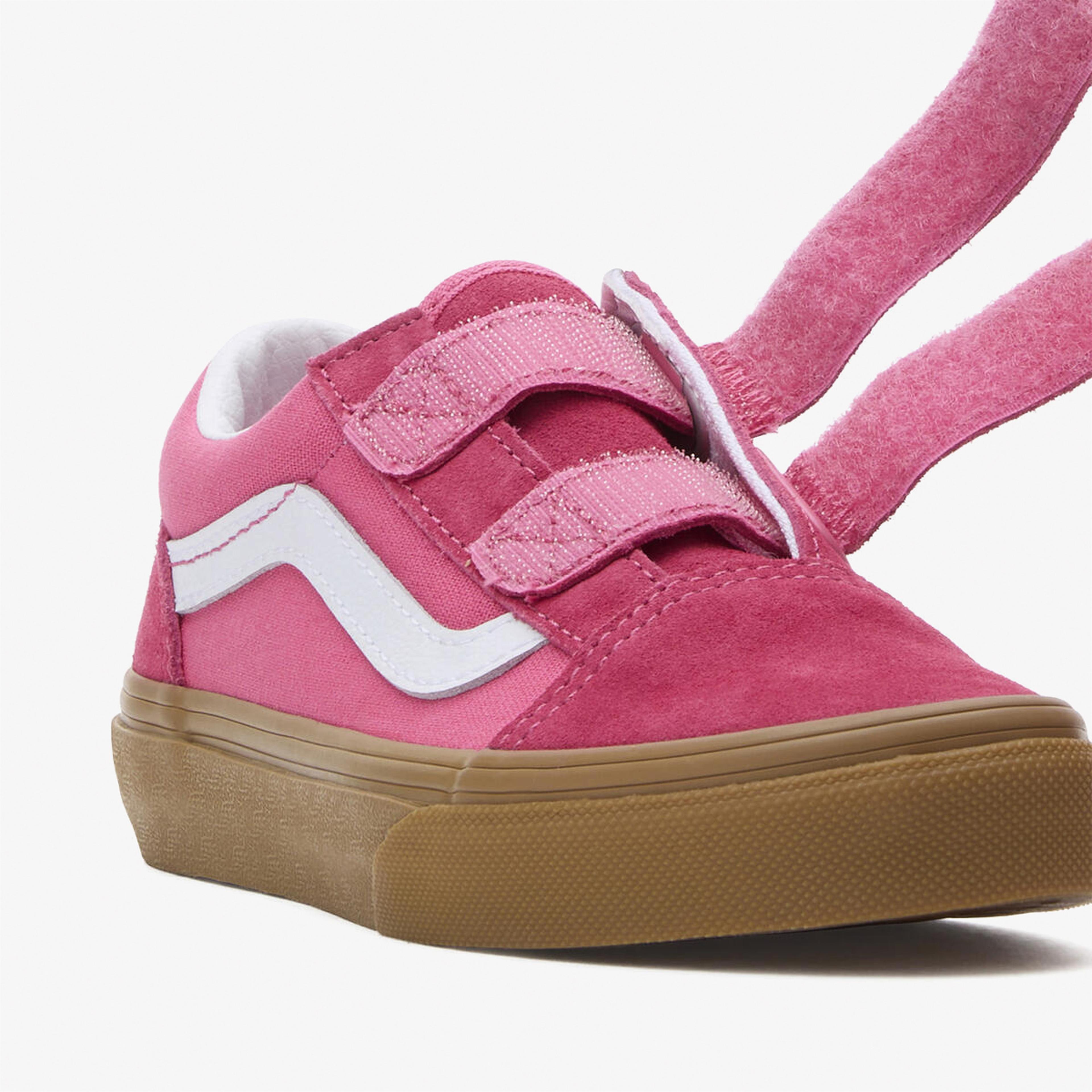 Vans Old Skool V Çocuk Pembe Sneaker