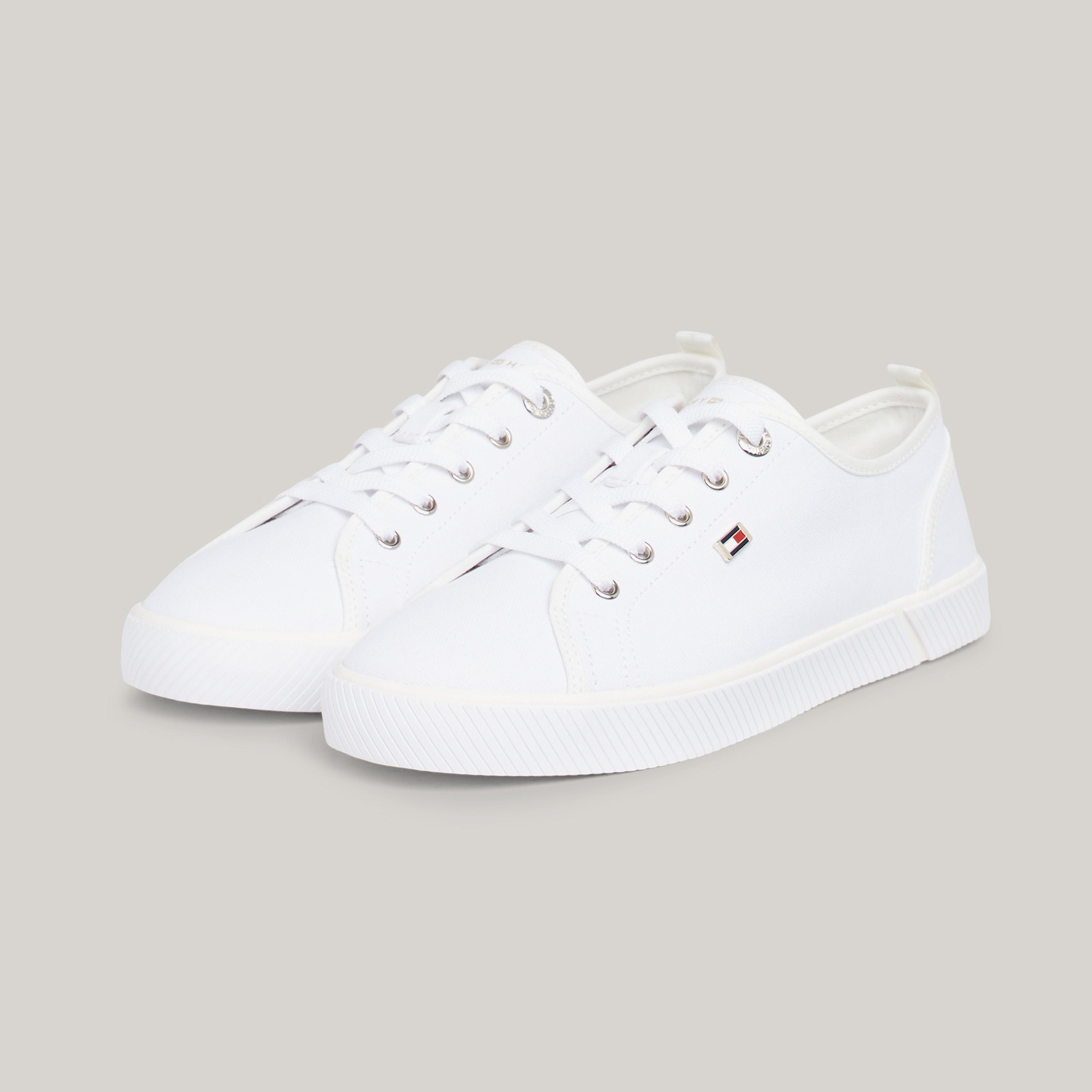 Tommy Hilfiger Vulcing Kadın Beyaz Sneaker