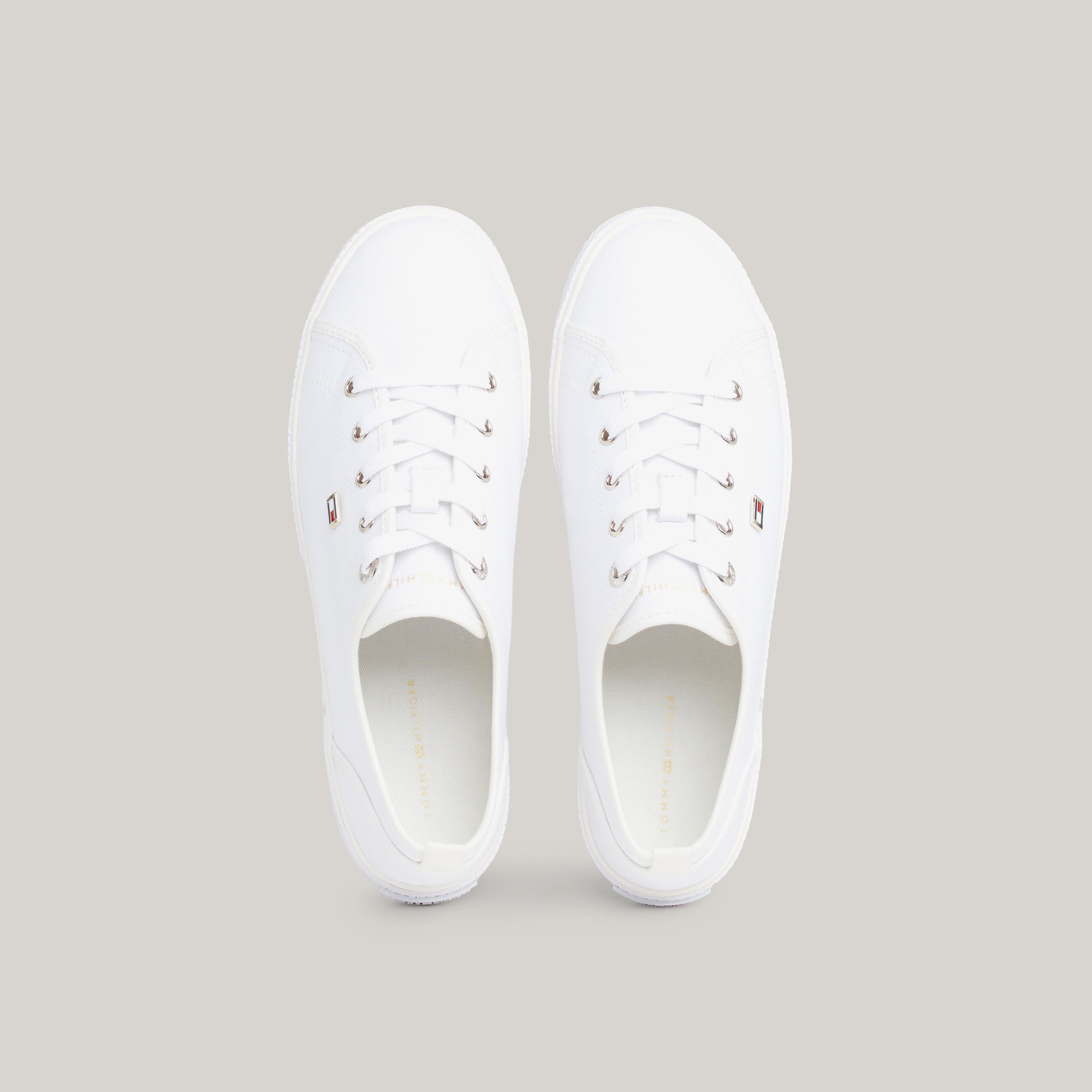 Tommy Hilfiger Vulcing Kadın Beyaz Sneaker
