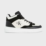 Calvin Klein Jeans Chunky Mid Cupsole Coui Leather Mix Erkek Siyah Sneaker