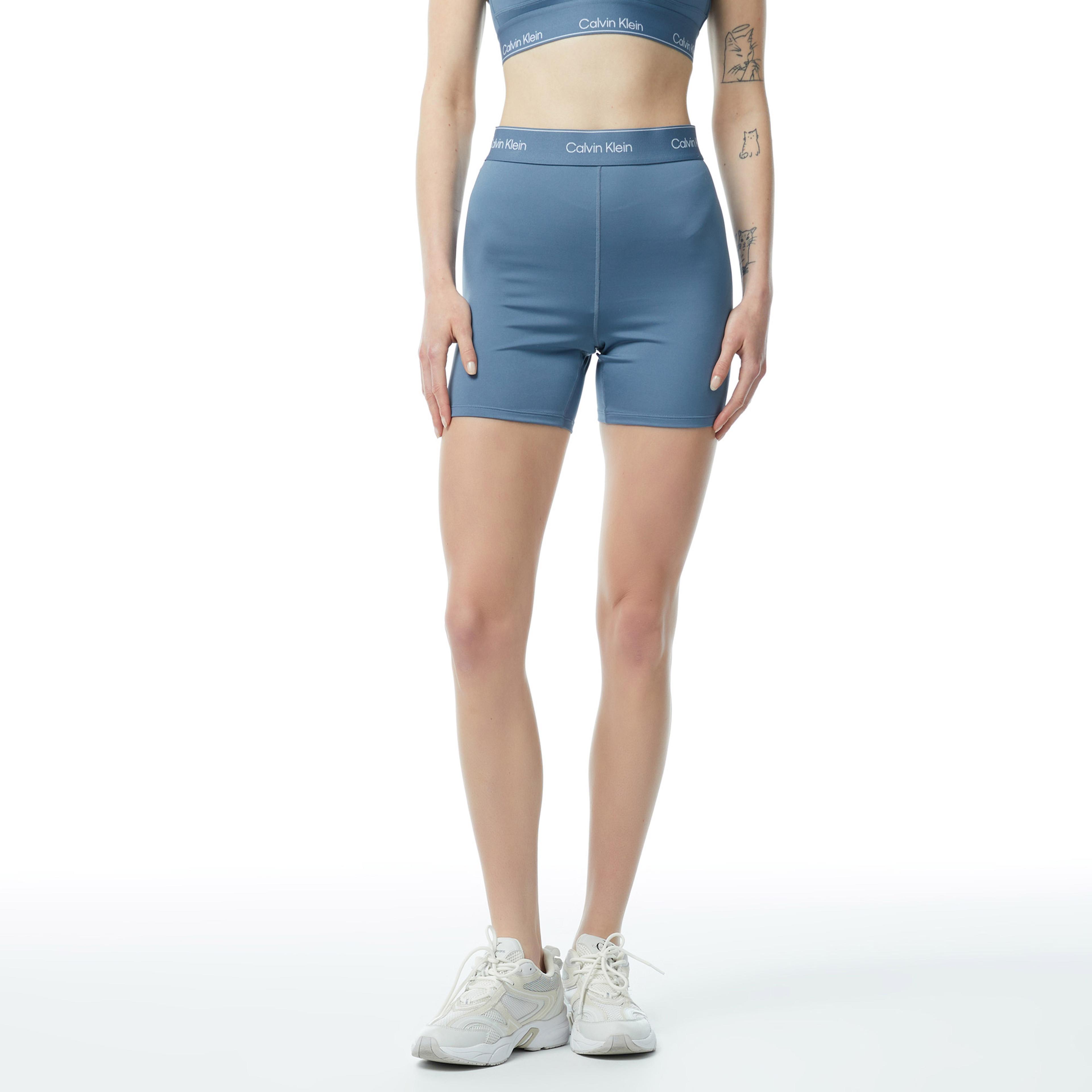 Calvin Klein Modern Sport Kadın Mavi Şort