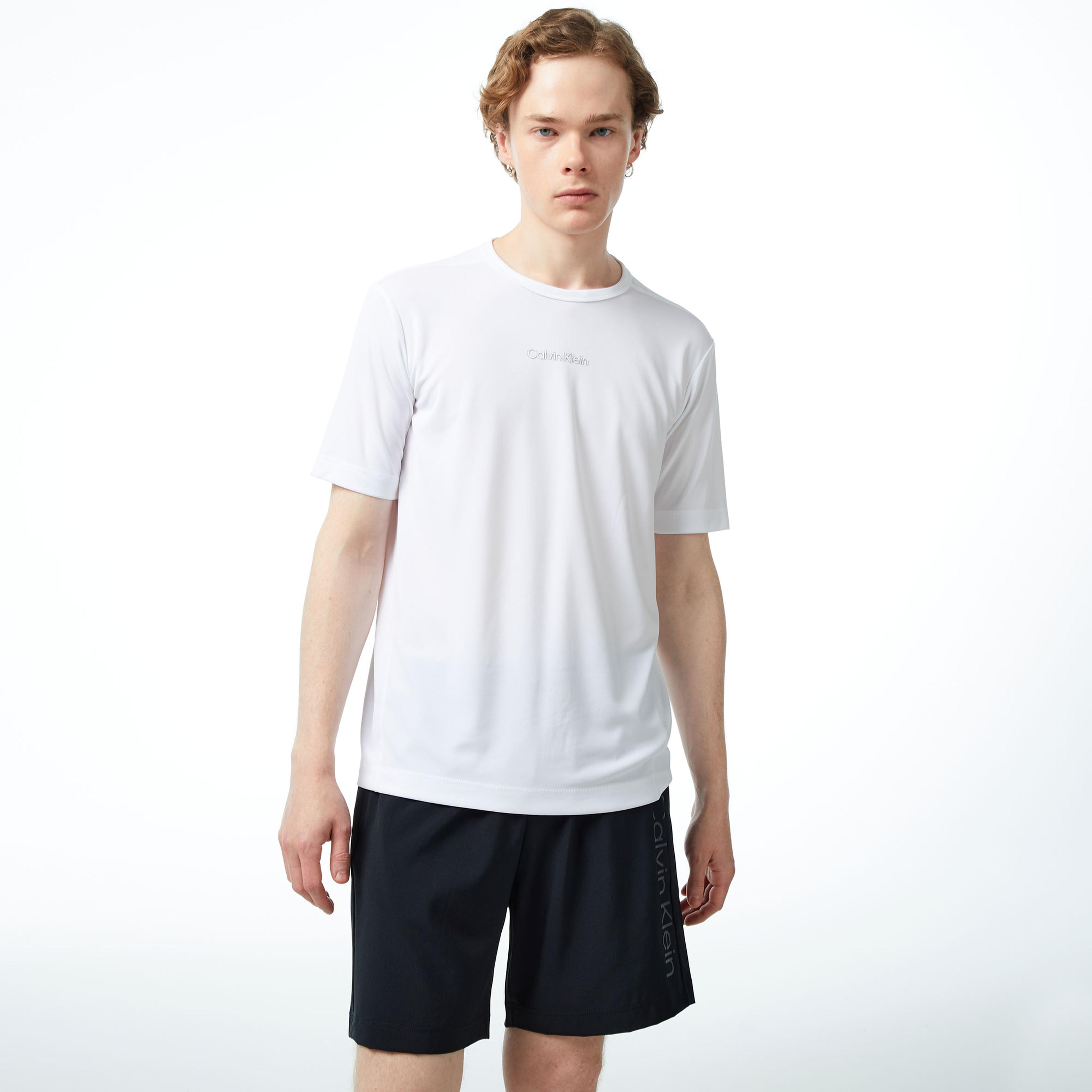Calvin Klein Modern Sport Erkek Beyaz T-Shirt