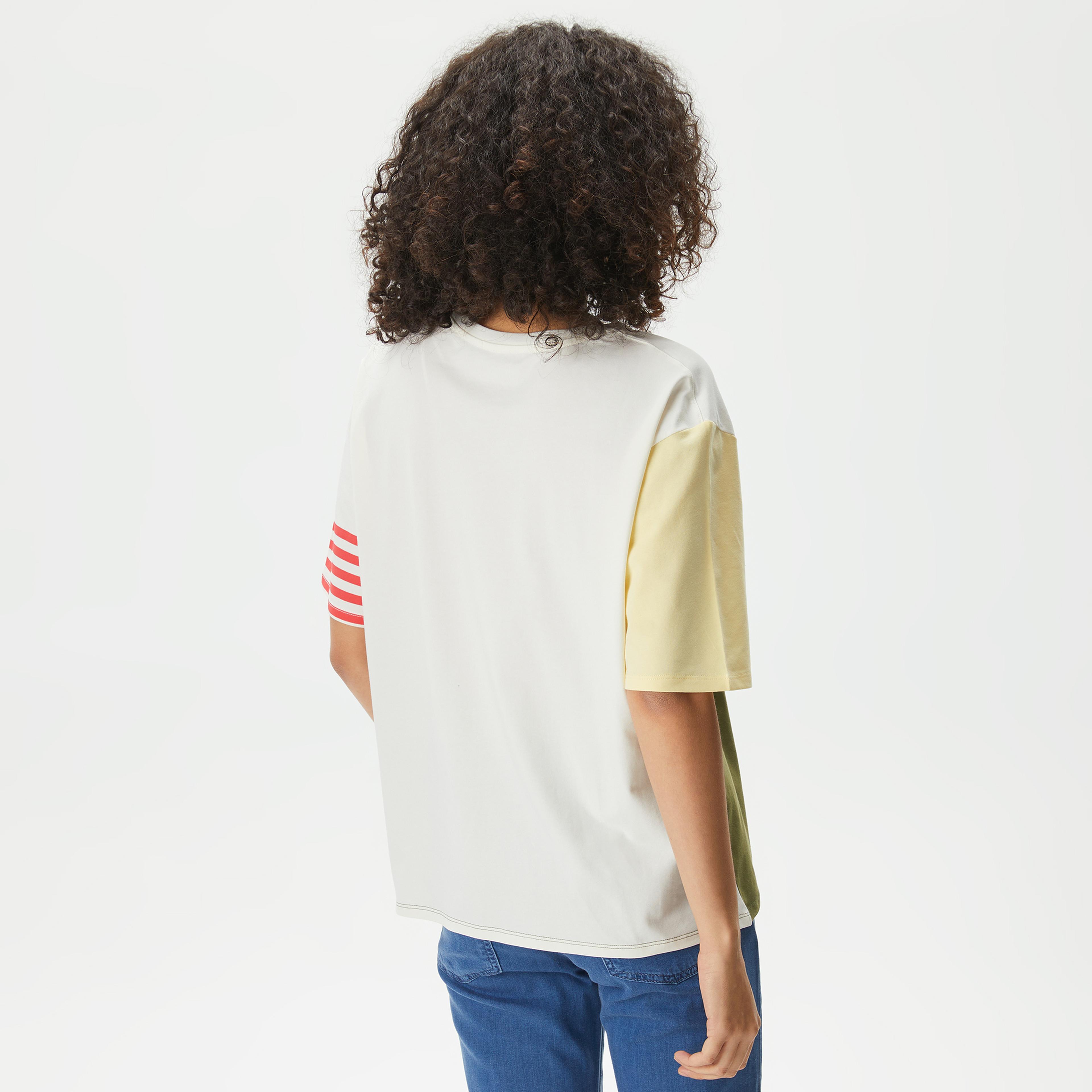 Nautica Kadın Yeşil Relaxed Fit T-Shirt