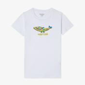 Nautica Erkek Çocuk Beyaz Standart Fit T-Shirt