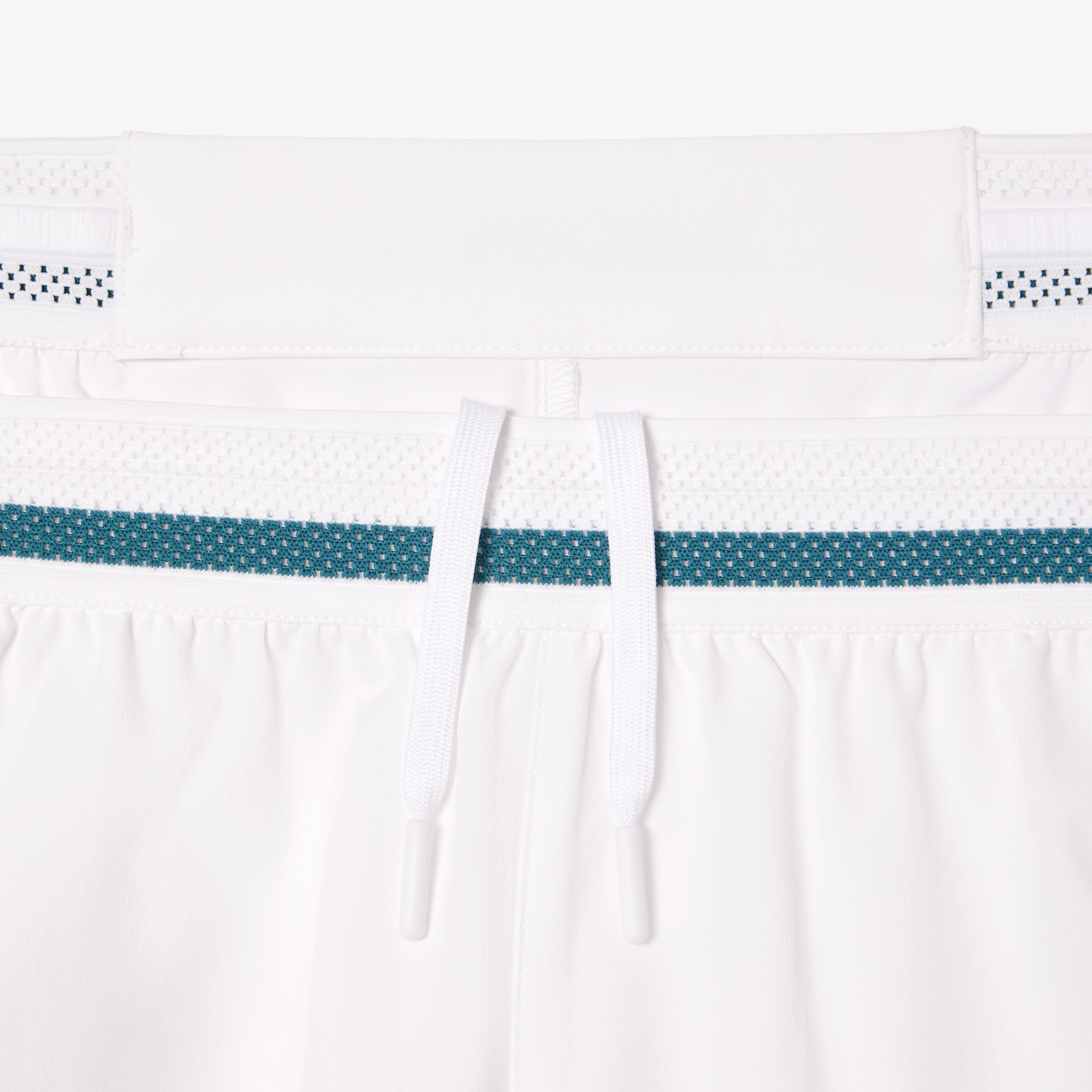 Lacoste SPORT x Novak Djokovic Erkek Beyaz Şort