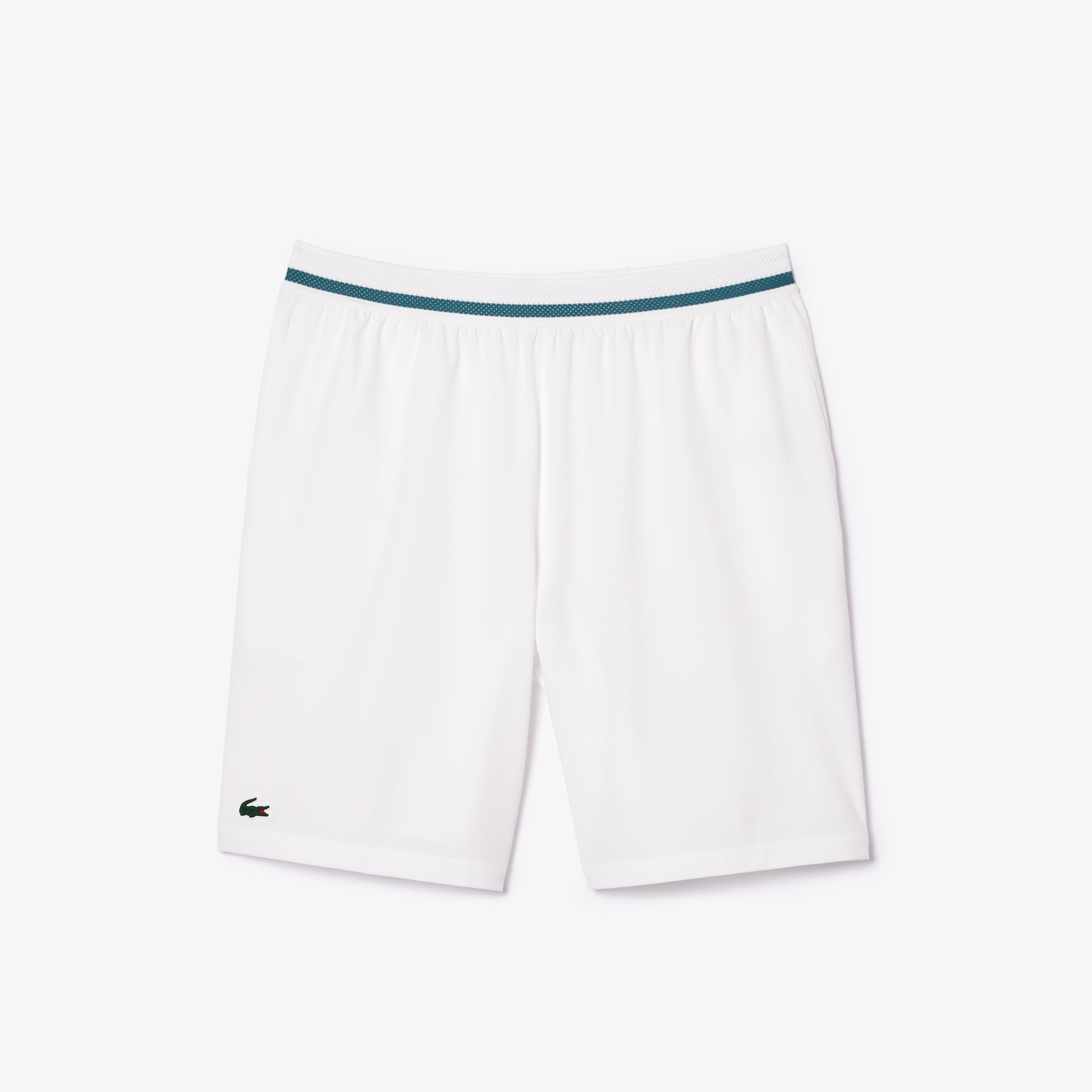 Lacoste SPORT x Novak Djokovic Erkek Beyaz Şort