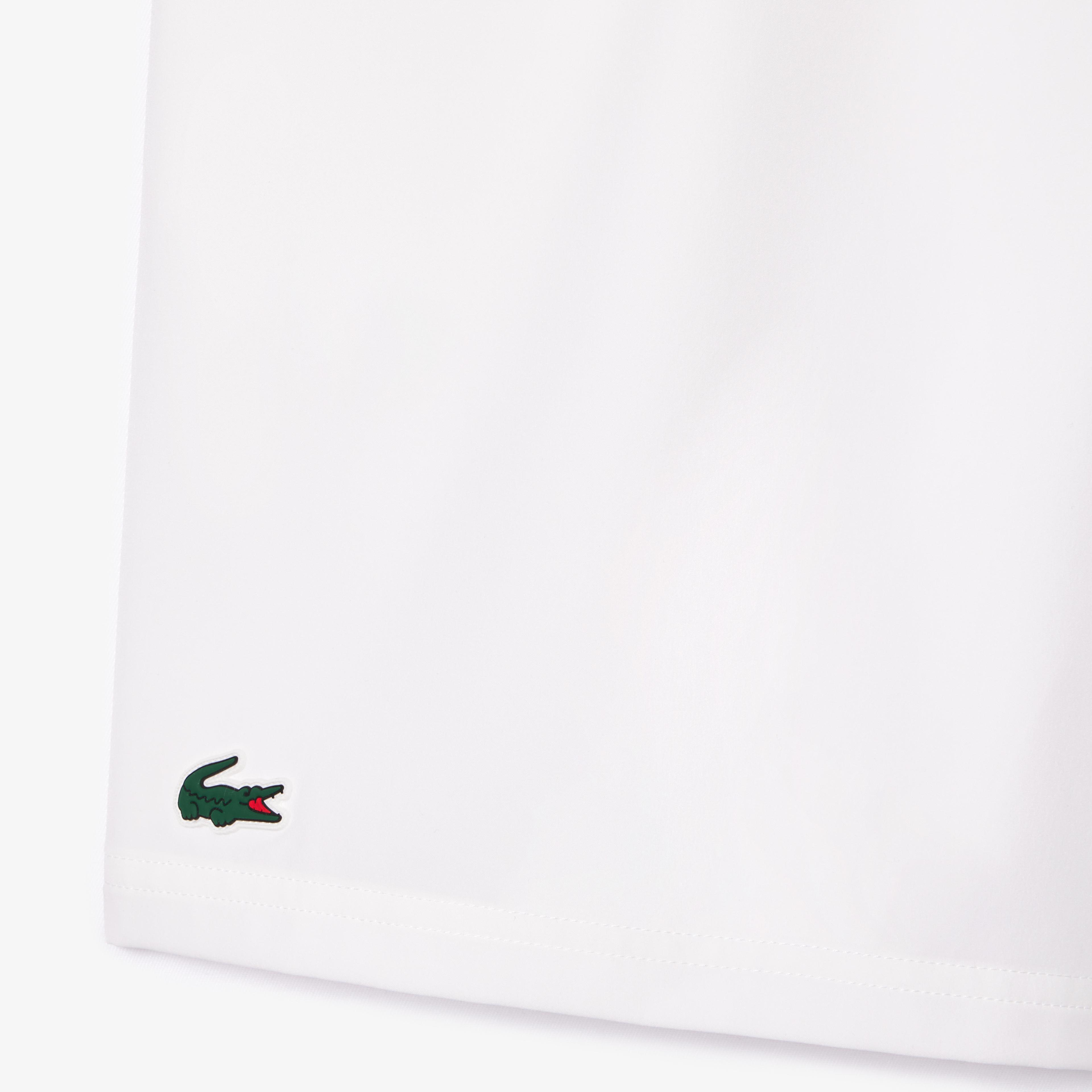 Lacoste SPORT x Novak Djokovic Erkek Beyaz Şort
