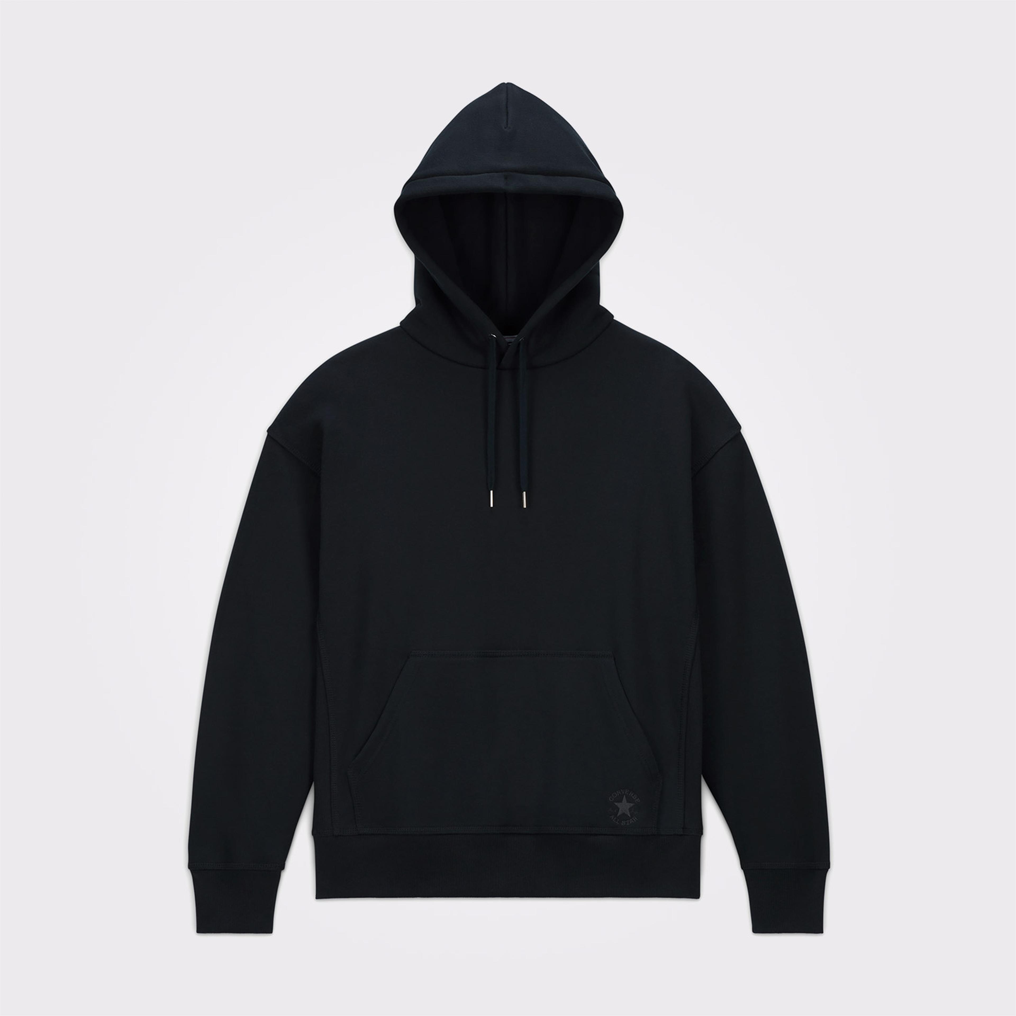 Converse Loose Fit Unisex Siyah Hoodie