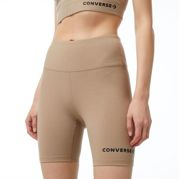 Converse Wordmark Kadın Kahverengi Tayt_3