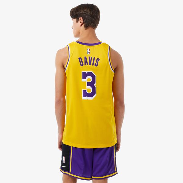 Nike Los Angeles Lakers Icon Edition Erkek Sarı Forma_1