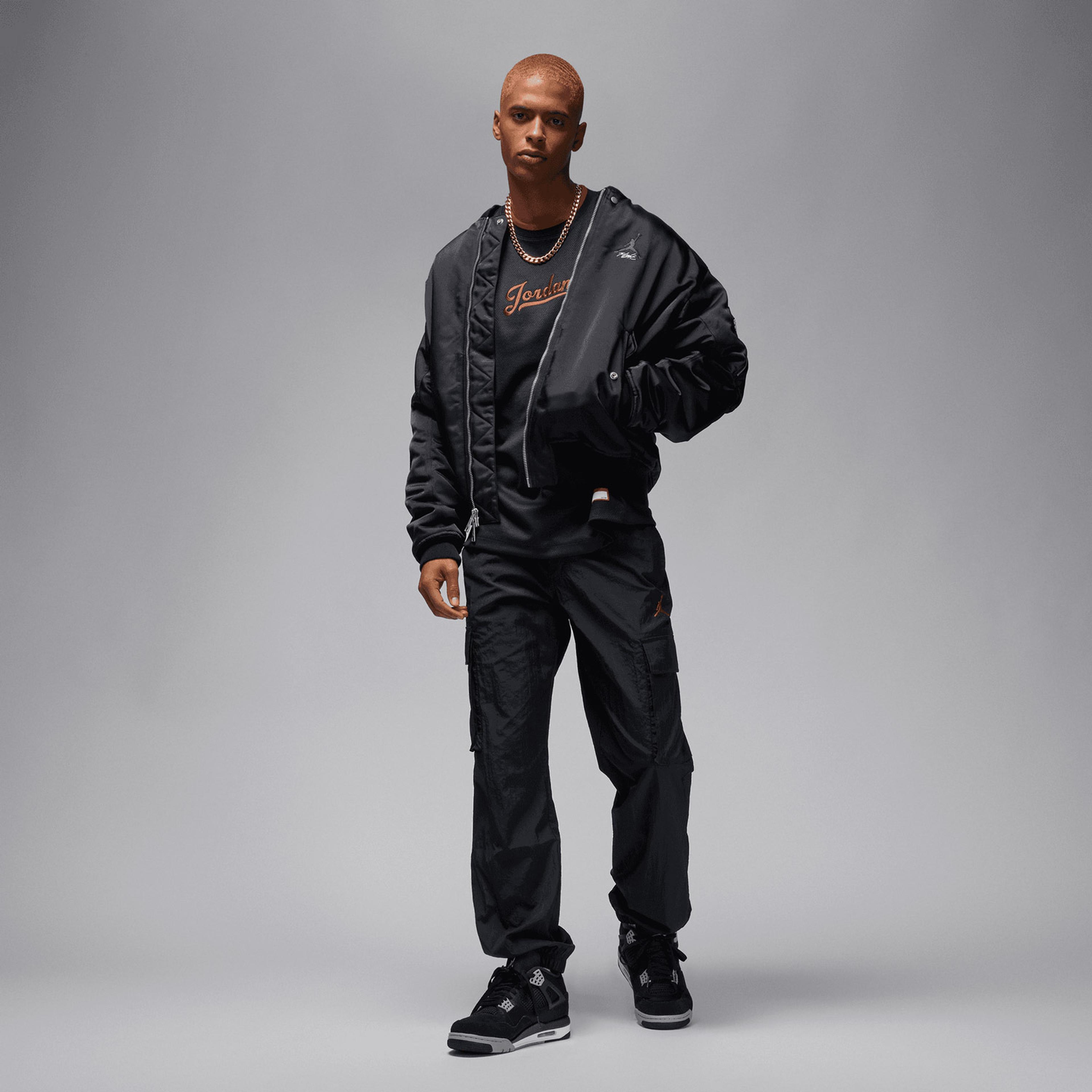Nike J Flt Mvp Stmt Woven Erkek Siyah Eşofman Altı