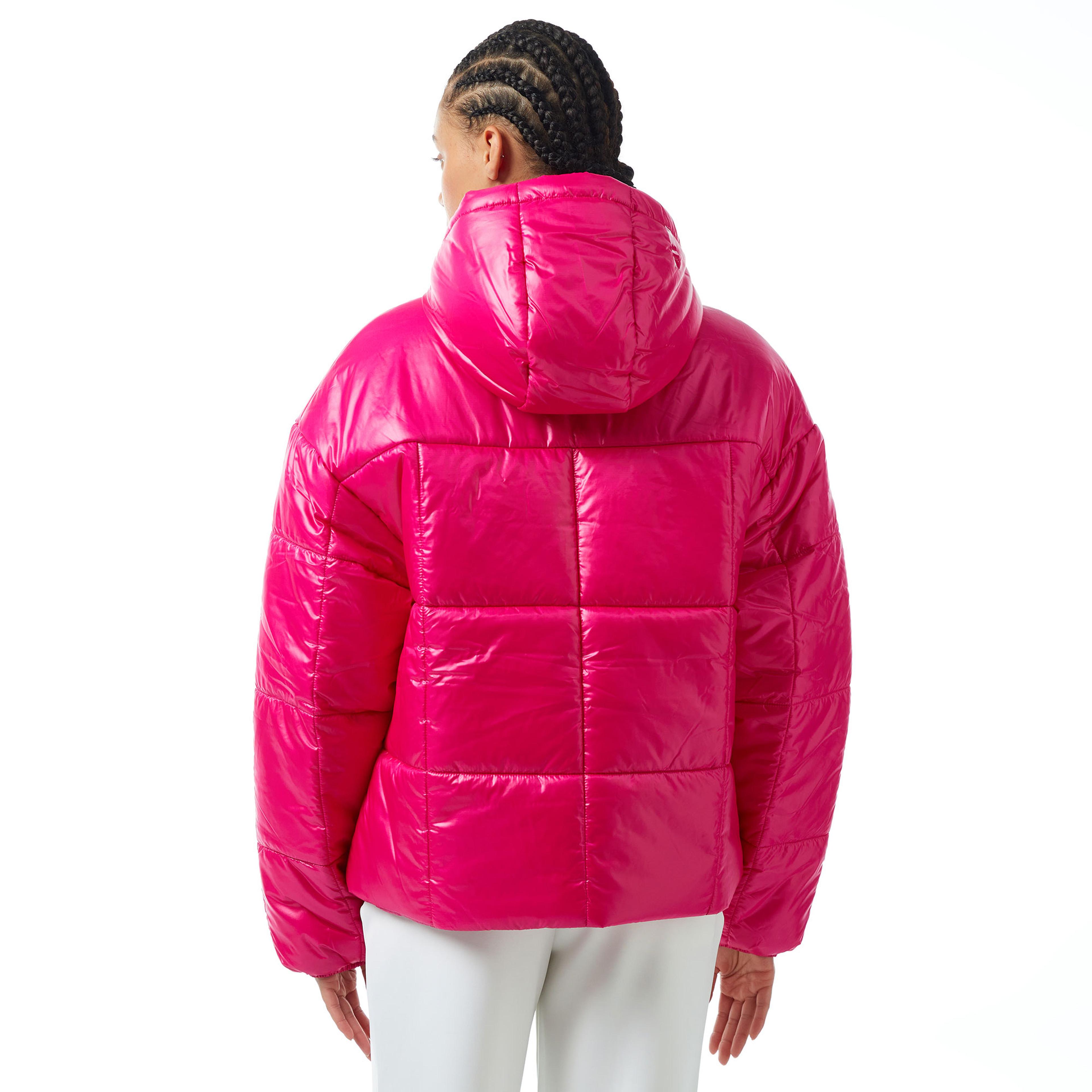 Nike Sportswear Classic Puffer Shine Kadın Pembe Mont