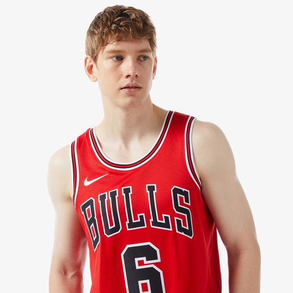 Nike Chicago Bulls Dri Fit Swingman Erkek Kırmızı Forma_3
