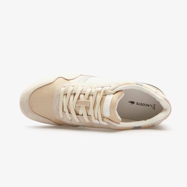 Lacoste T-Clip Erkek Bej Sneaker_3