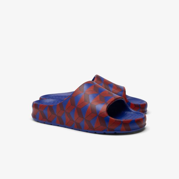 Lacoste Croco 2.0 Evo Erkek Lacivert Terlik_1