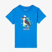 Nautica Erkek Çocuk Mavi Standart Fit T-Shirt