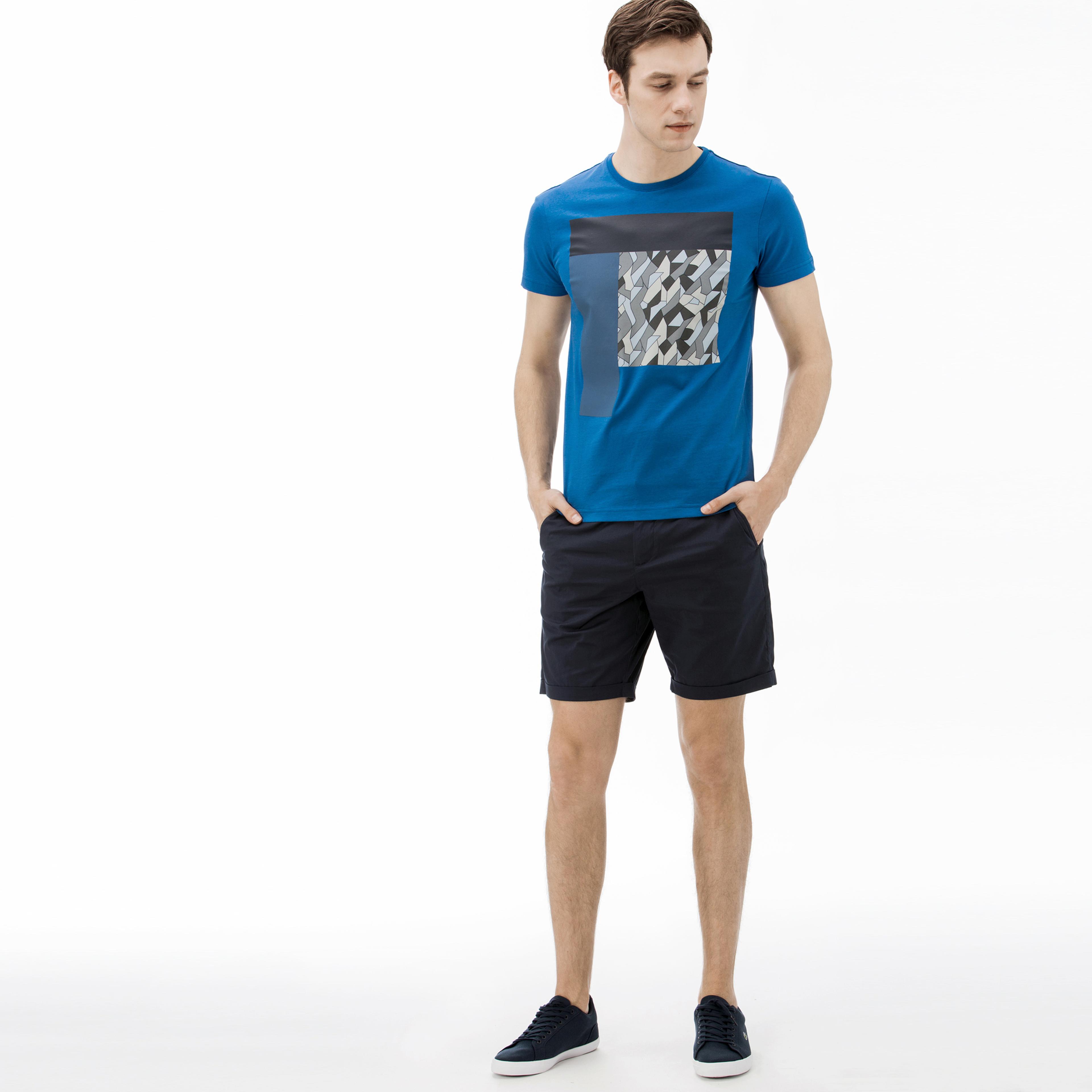 Lacoste Erkek Slim Fit Lacivert Bermuda