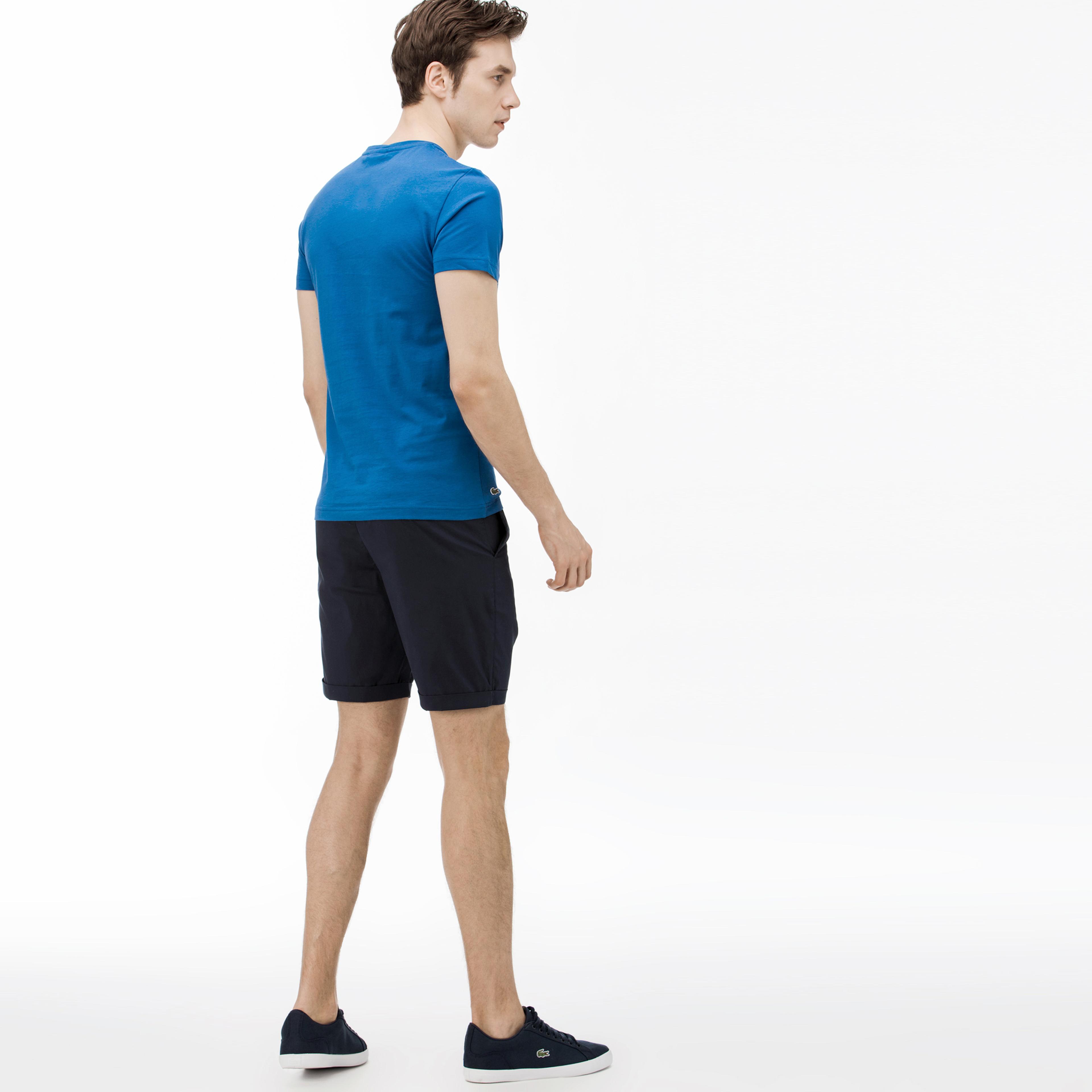 Lacoste Erkek Slim Fit Lacivert Bermuda