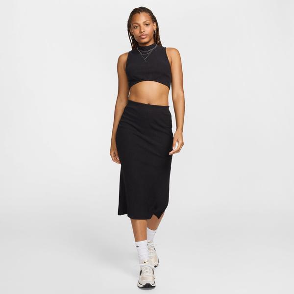 Nike Sportswear Chill Knit Kadın Siyah T-Shirt