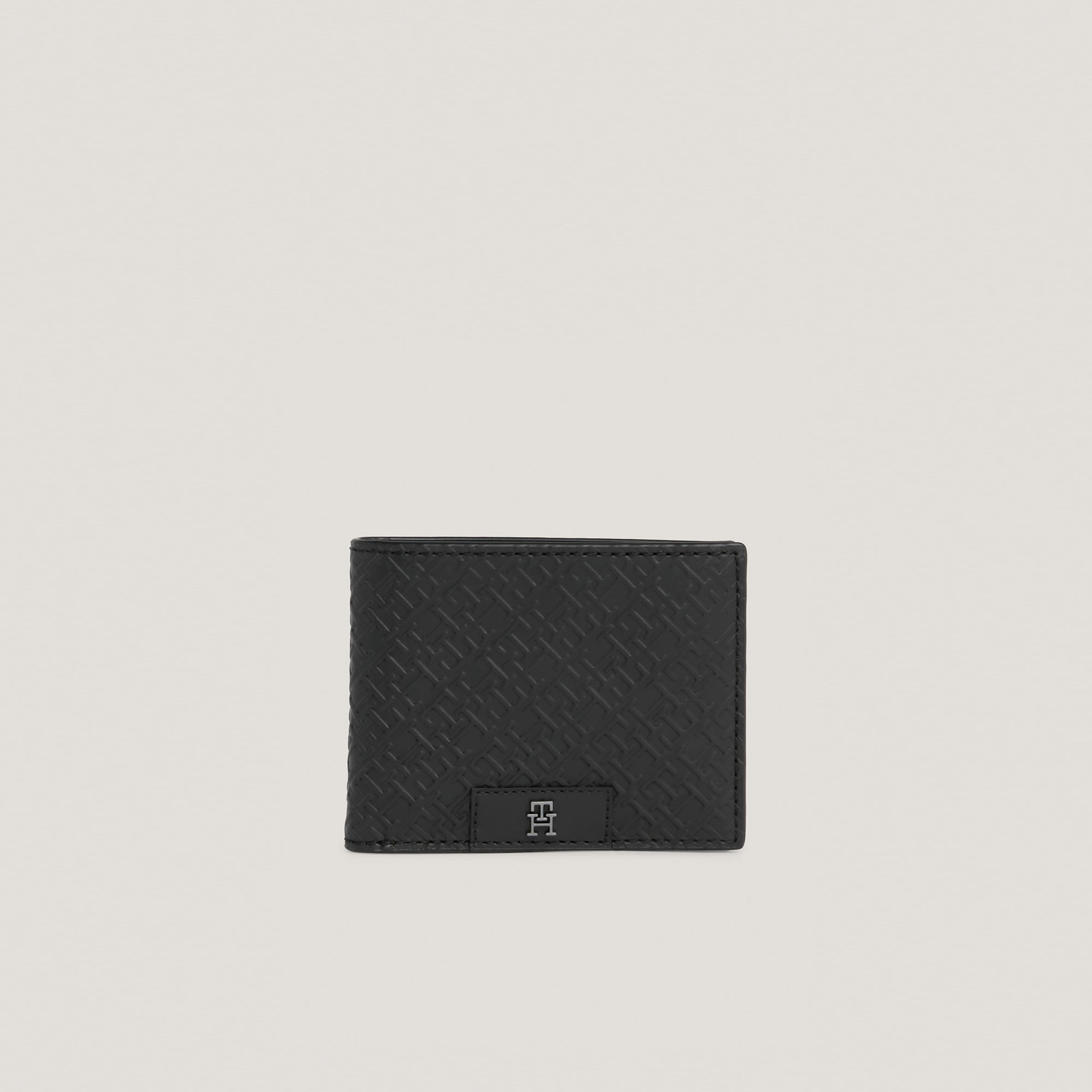 Tommy Hilfiger Monogram Mini Erkek Siyah Cüzdan