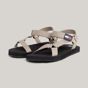 Tommy Jeans Casual Erkek Gri Sandalet