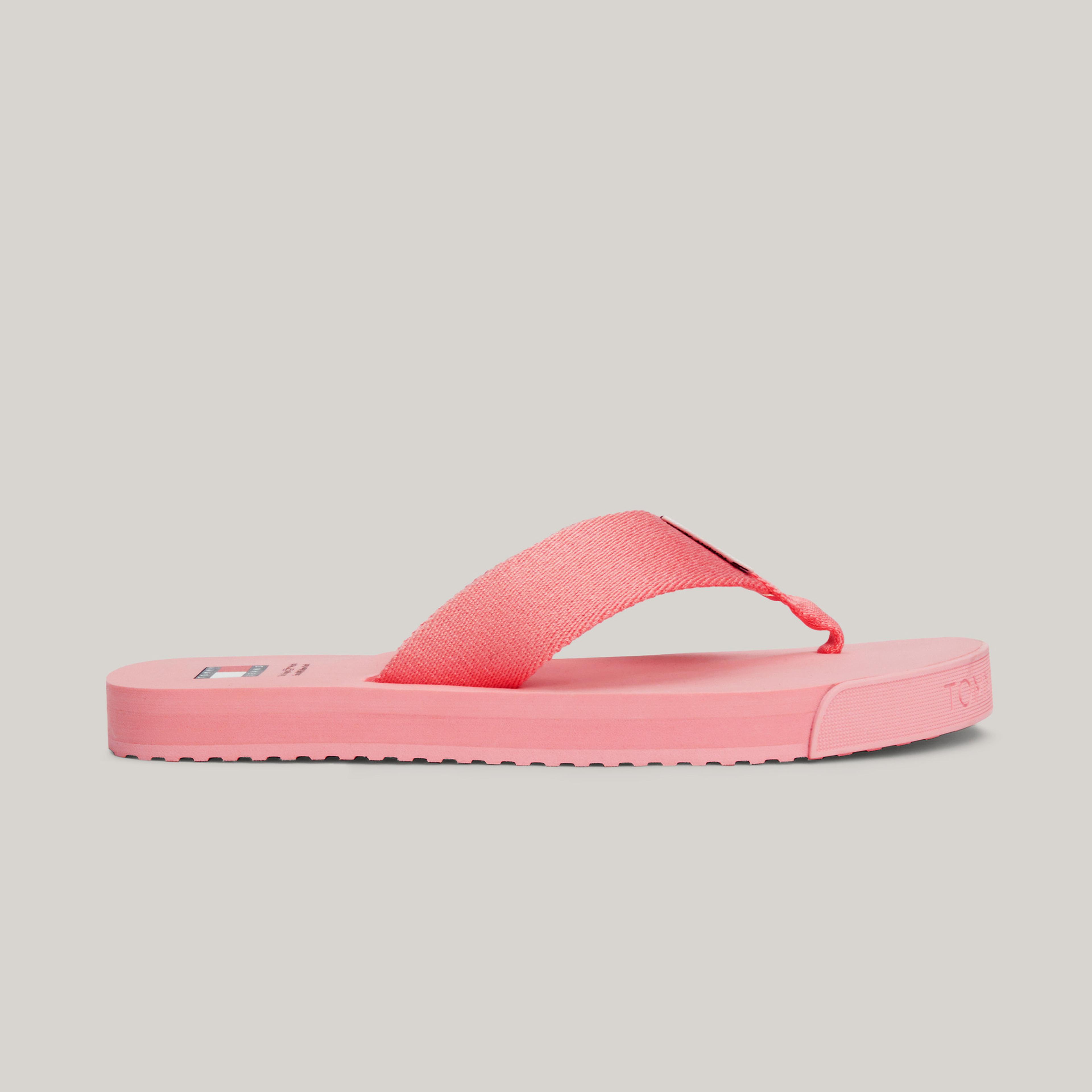 Tommy Jeans Sophisticated Flip-Flop Kadın Pembe Terlik