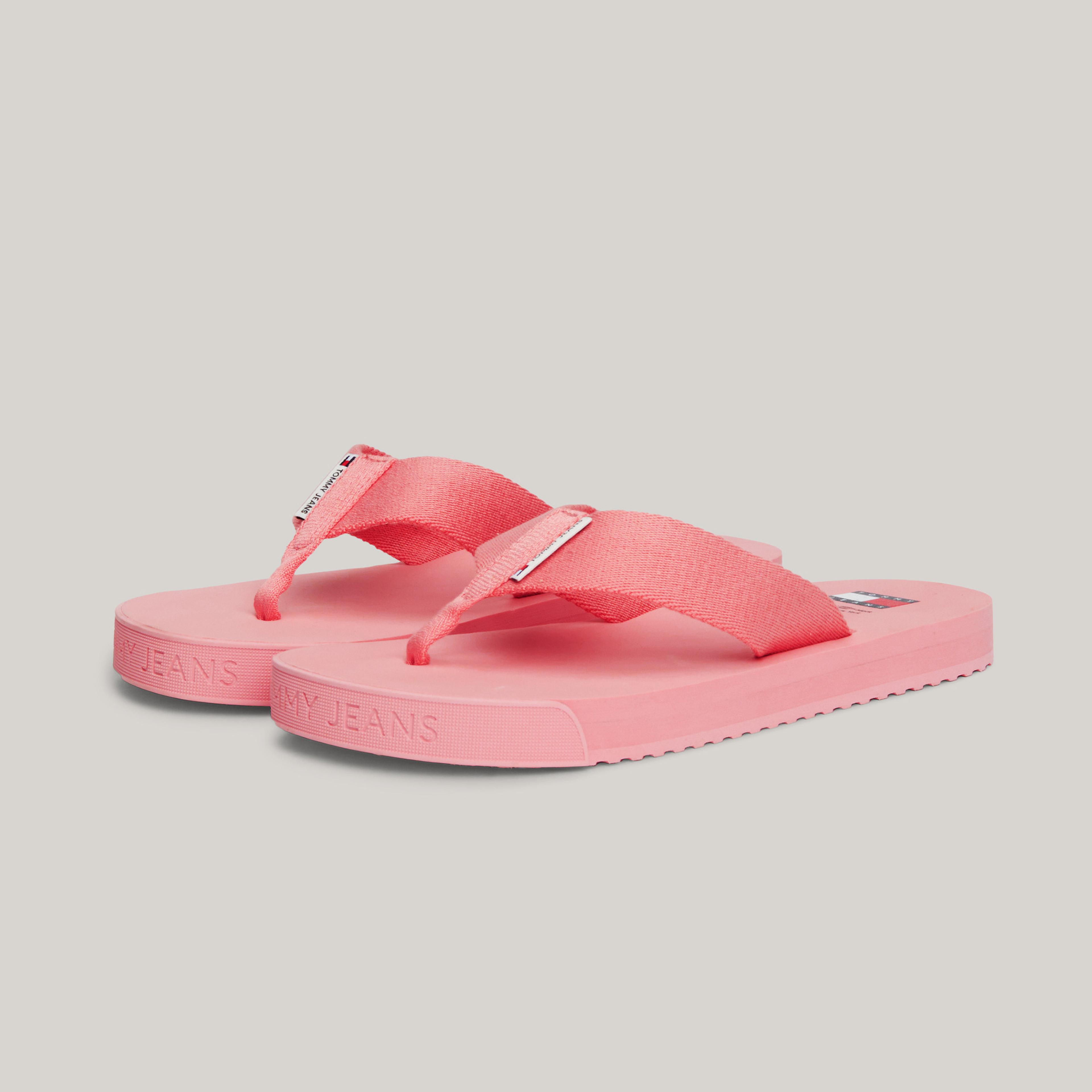 Tommy Jeans Sophisticated Flip-Flop Kadın Pembe Terlik